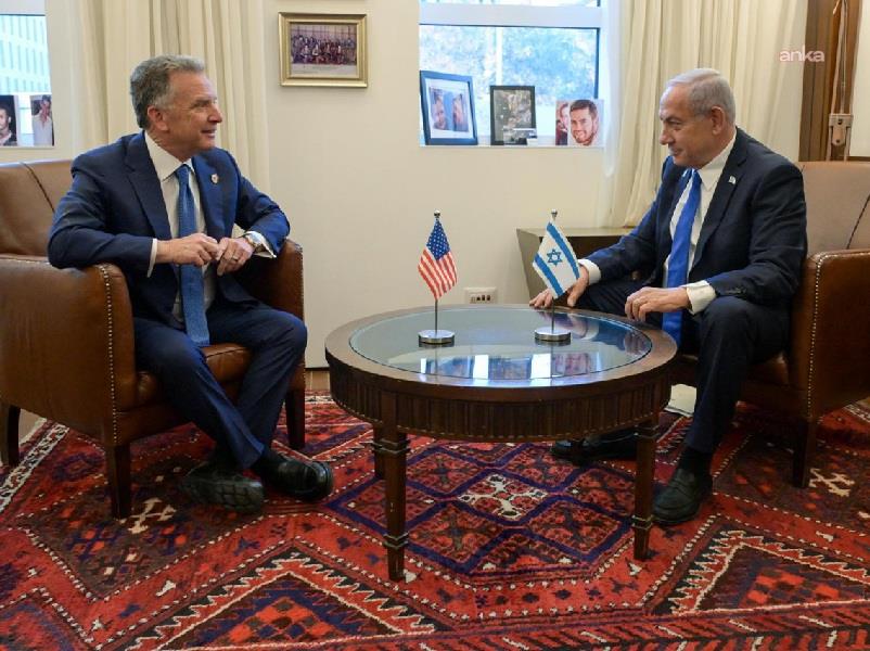 İsrail Başbakanı Netanyahu, ABD Başkanı Özel Temsilci Witkoff ile bir araya geldi