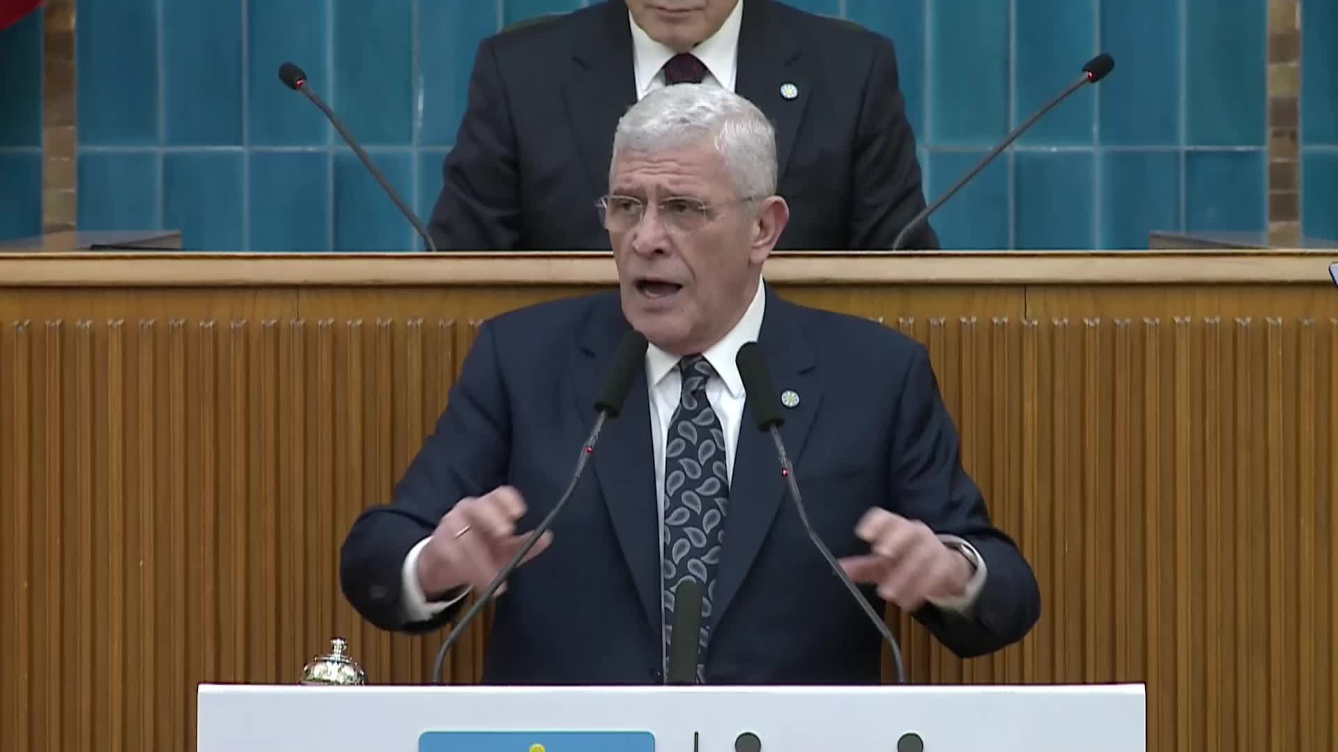 İYİ Parti grup toplantısı... Dervişoğlu: "Türkeş'in kutlu mirasının bugünlere gelişine sevindiğimi ifade ediyor, layık ellerde yönetilmesi arzusunu da bir kere daha ifade ediyorum"