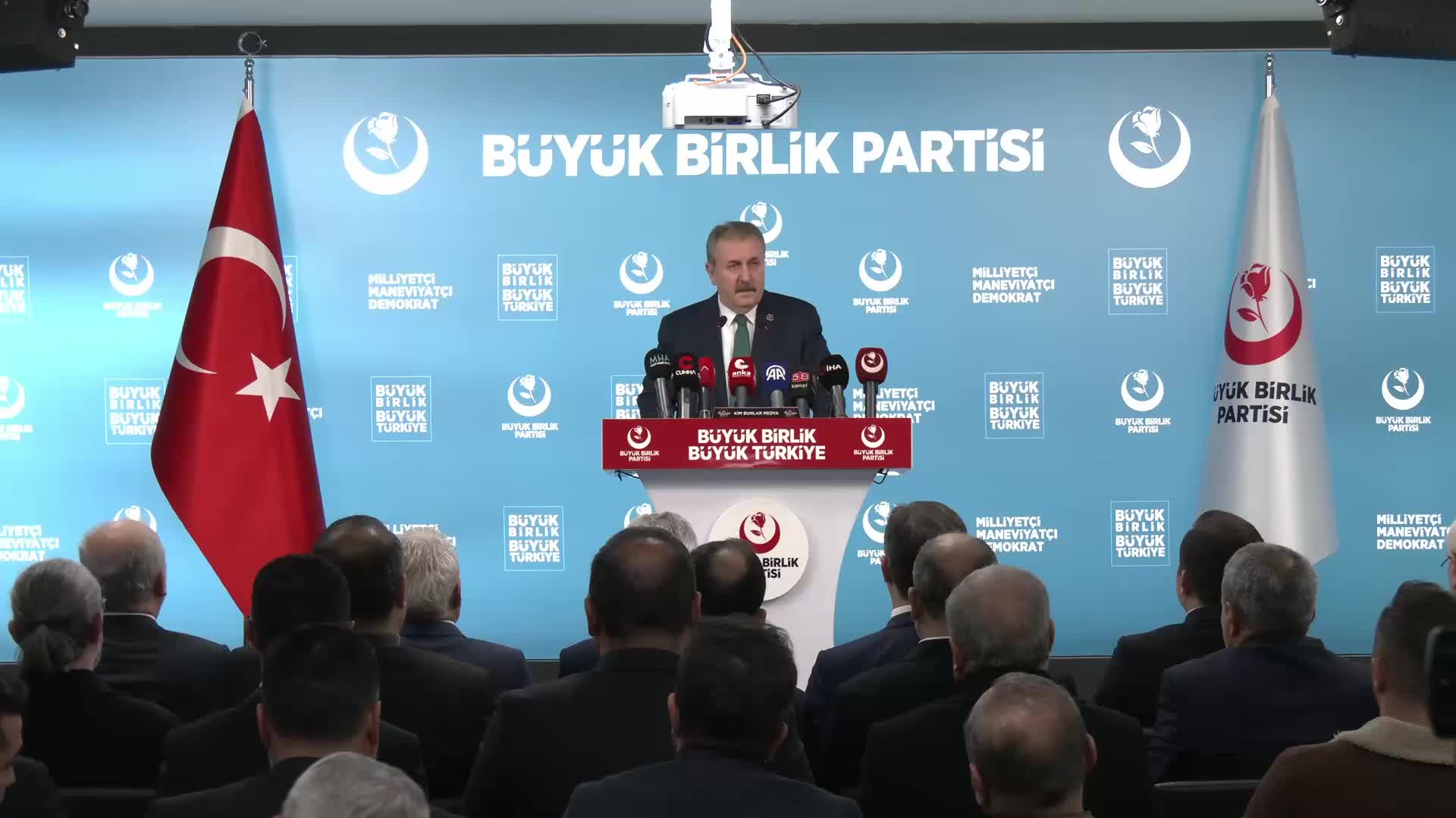 Mustafa Destici: “Terörist başı için umut hakkı söz konusu olamaz”