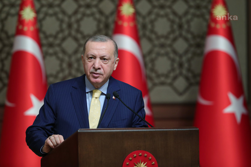 ERDOĞAN: YÜREKLERİ YETSE CUMHURBAŞKANI DA İSTİFA ETMELİDİR DİYECEKLER