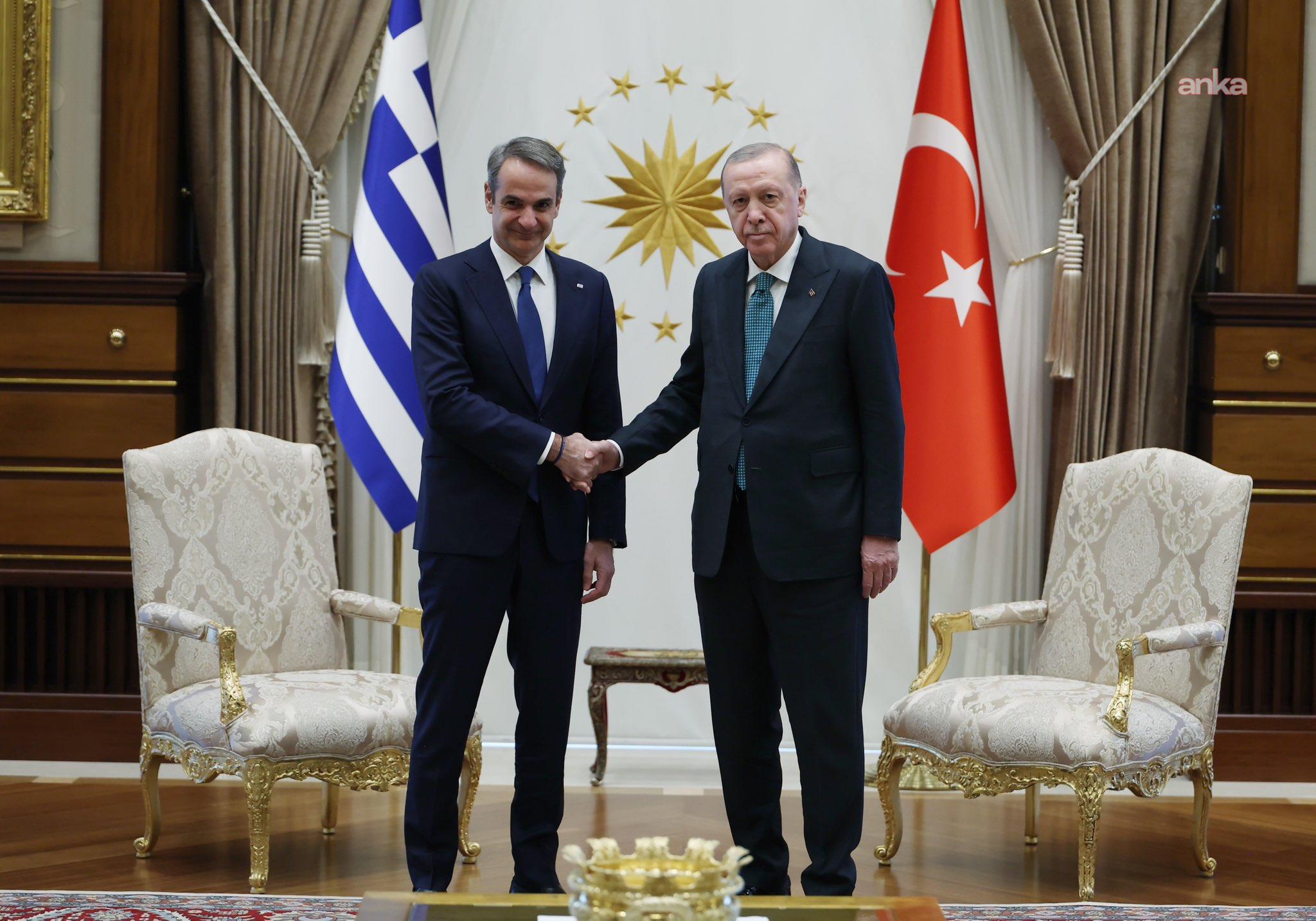 Yunanistan Başbakanı Miçotakis Ankara'da