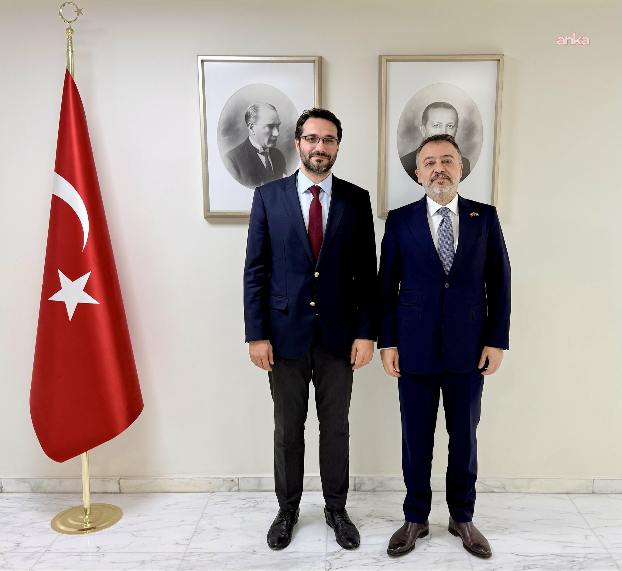 Türkiye'nin Şam Büyükelçisi Yılmaz, TİKA Başkan Yardımcısı Coşkun ile görüştü