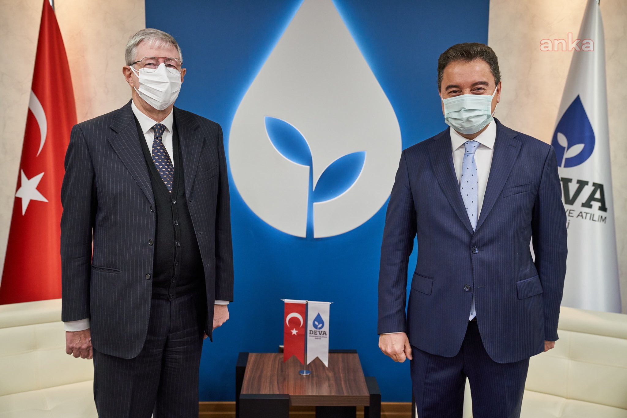 BABACAN, İTALYAN BÜYÜKELÇİ MASSİMO GAİANİ İLE GÖRÜŞTÜ