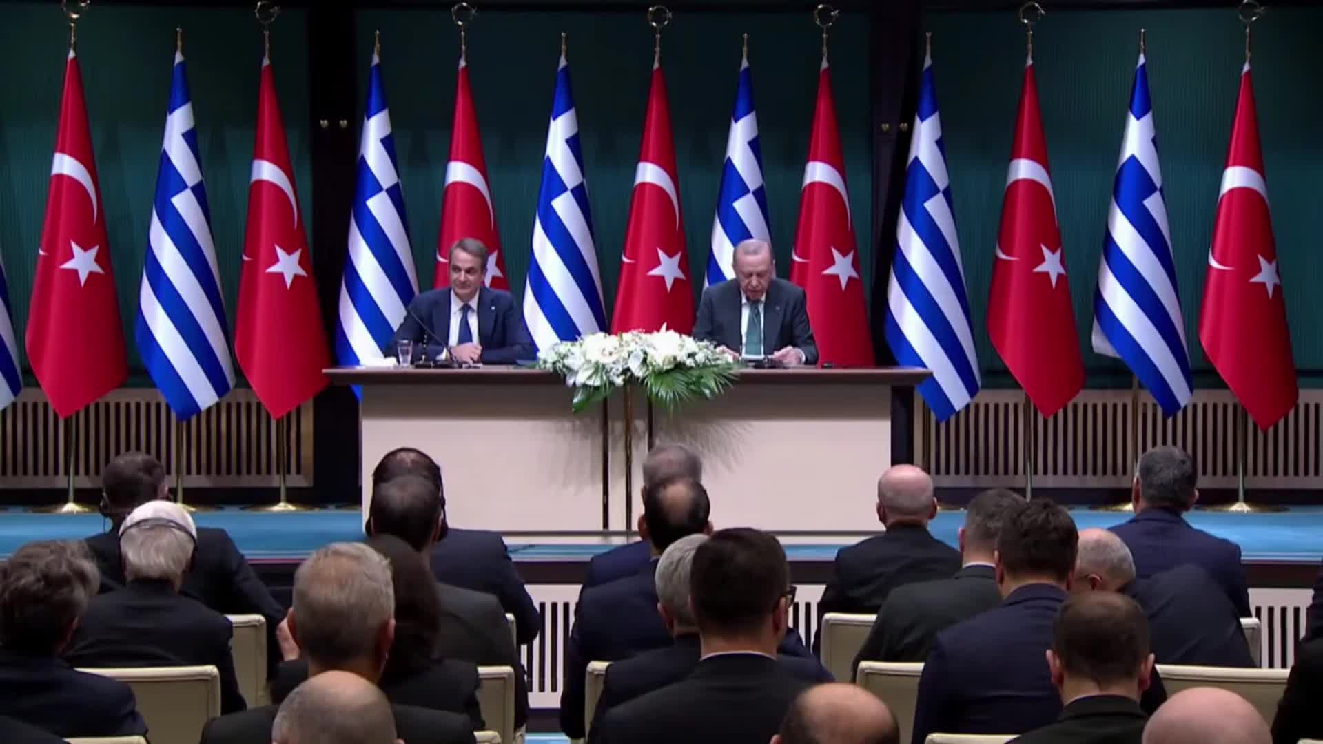 Erdoğan-Miçotakis görüşmesi... Miçotakis: Venizelos ve Atatürk’ün mirasına sahip çıkmak durumundayız