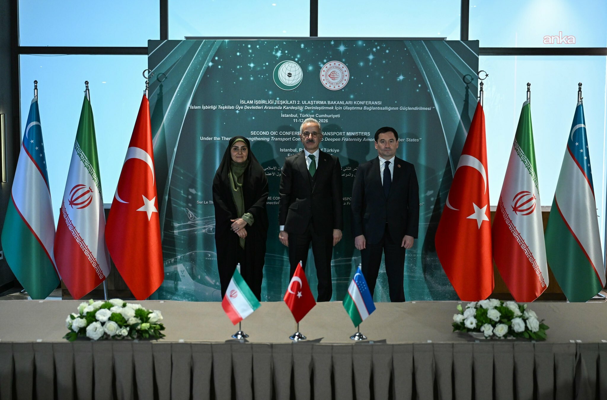 Türkiye-İran-Özbekistan ulaştırma alanında üçlü toplantı gerçekleştirdi