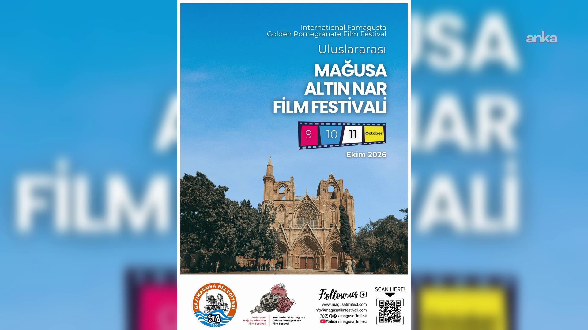 Uluslararası Mağusa Altın Nar Film Festivali ilk kez sinemaseverlerle buluşacak