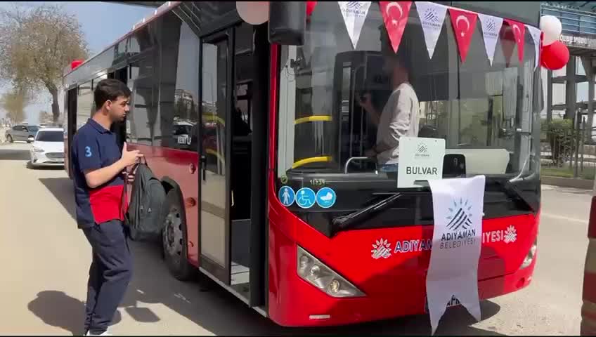 Adıyaman'da toplu taşıma araçlarında, abonman ve ücretsiz aktarma dönemi başlıyor