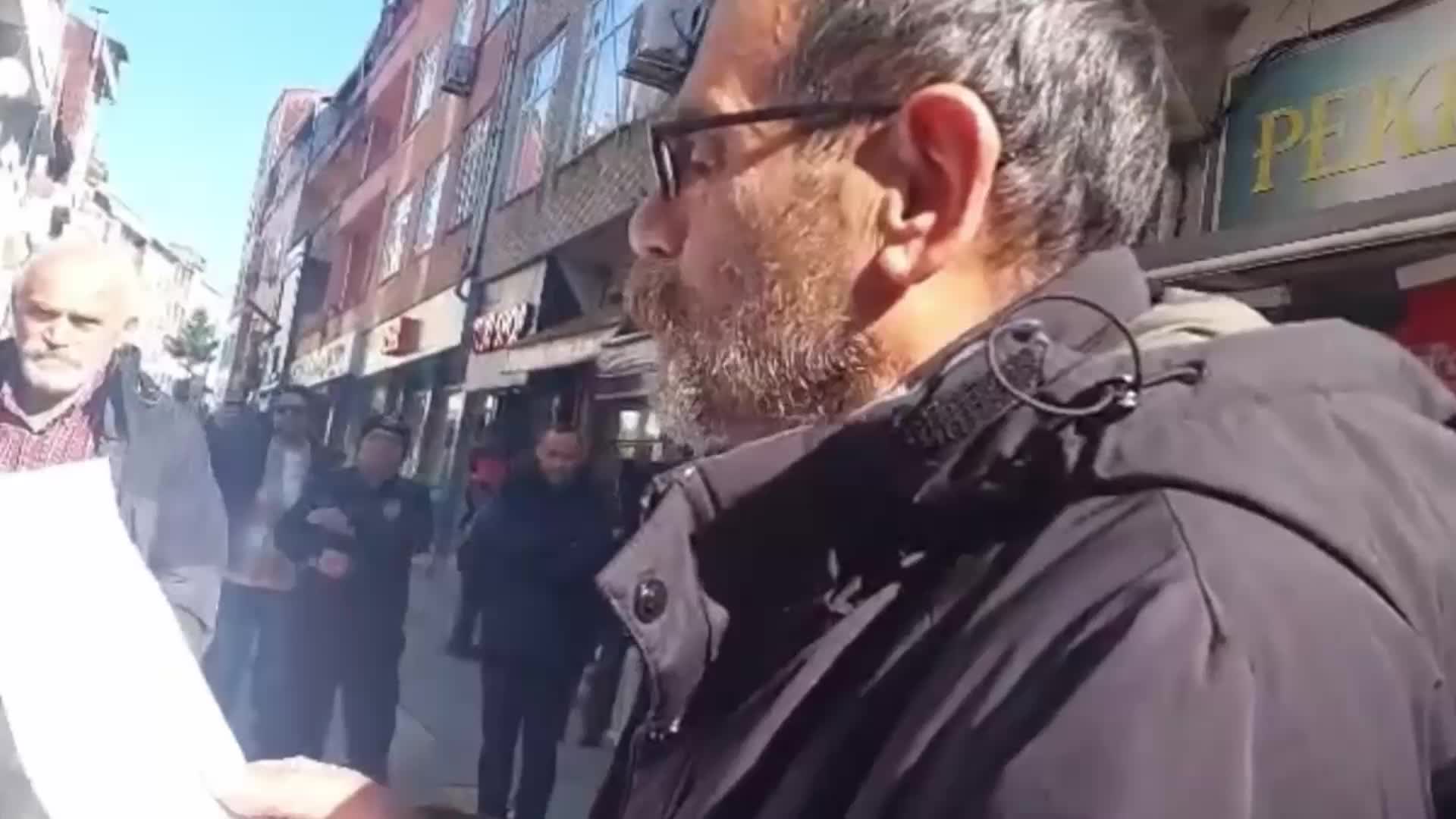 Ezilenlerin Sosyalist Partisi’ne yönelik gözaltı ve tutuklamalar Fındıklı’da protesto edildi