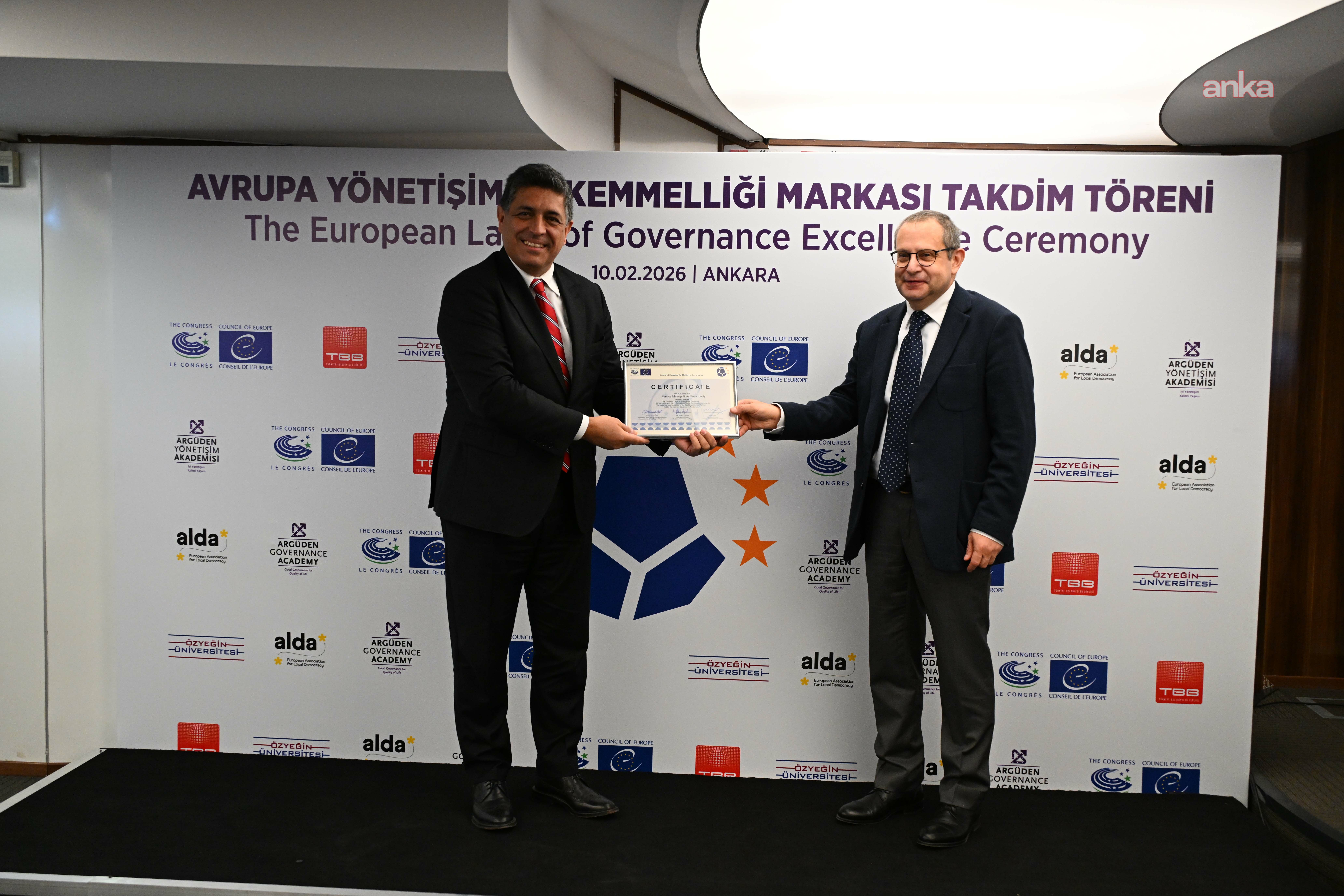 Manisa Büyükşehir Belediyesi'ne "ELoGe" marka ödülü