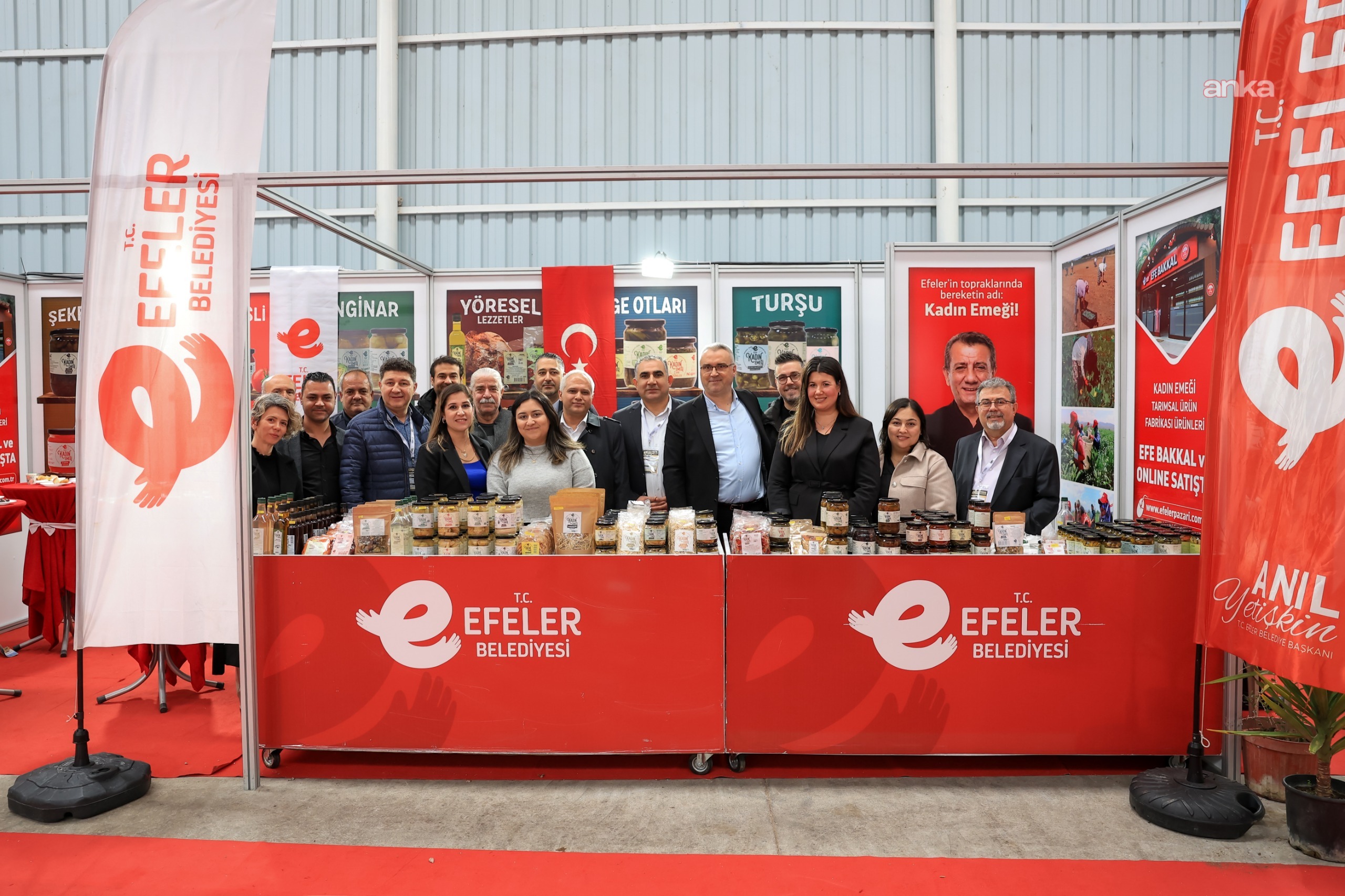 Efeler’e özgü ürünler, Aydın Tarım Gıda ve Hayvancılık Fuarı’ndaki yerini aldı