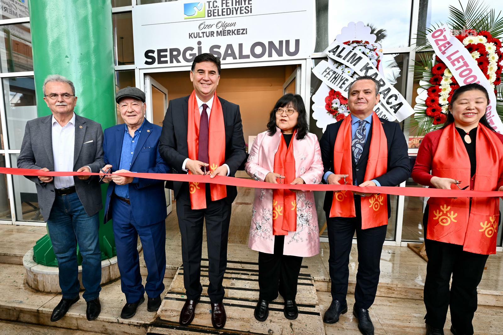 Fethiye Belediye Başkanı Karaca, Çin heyeti ile bir araya geldi