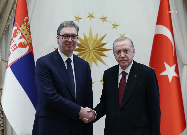 Sırbistan Cumhurbaşkanı Vucic Ankara'da