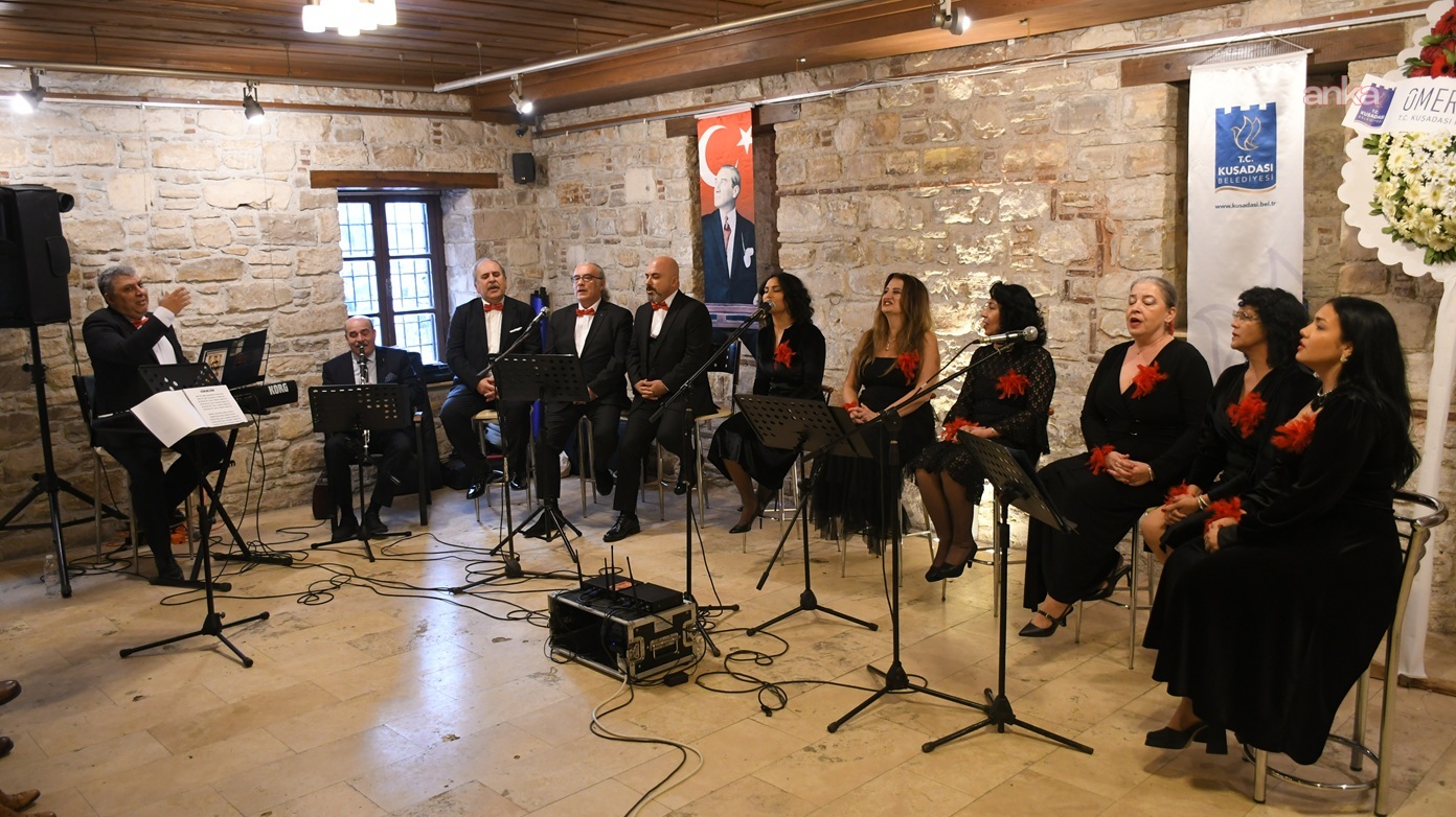 Kuşadası Belediyesi İbramaki Sanat Galerisi’nde Türk sanat müziği dinletisi