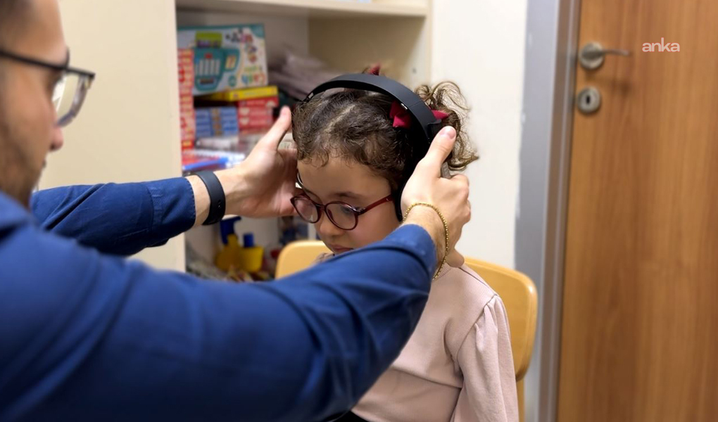 Tekirdağ Büyükşehir Belediyesi Kapaklı Sosyal Yaşam Merkezi’nde çocuklara işitme testi