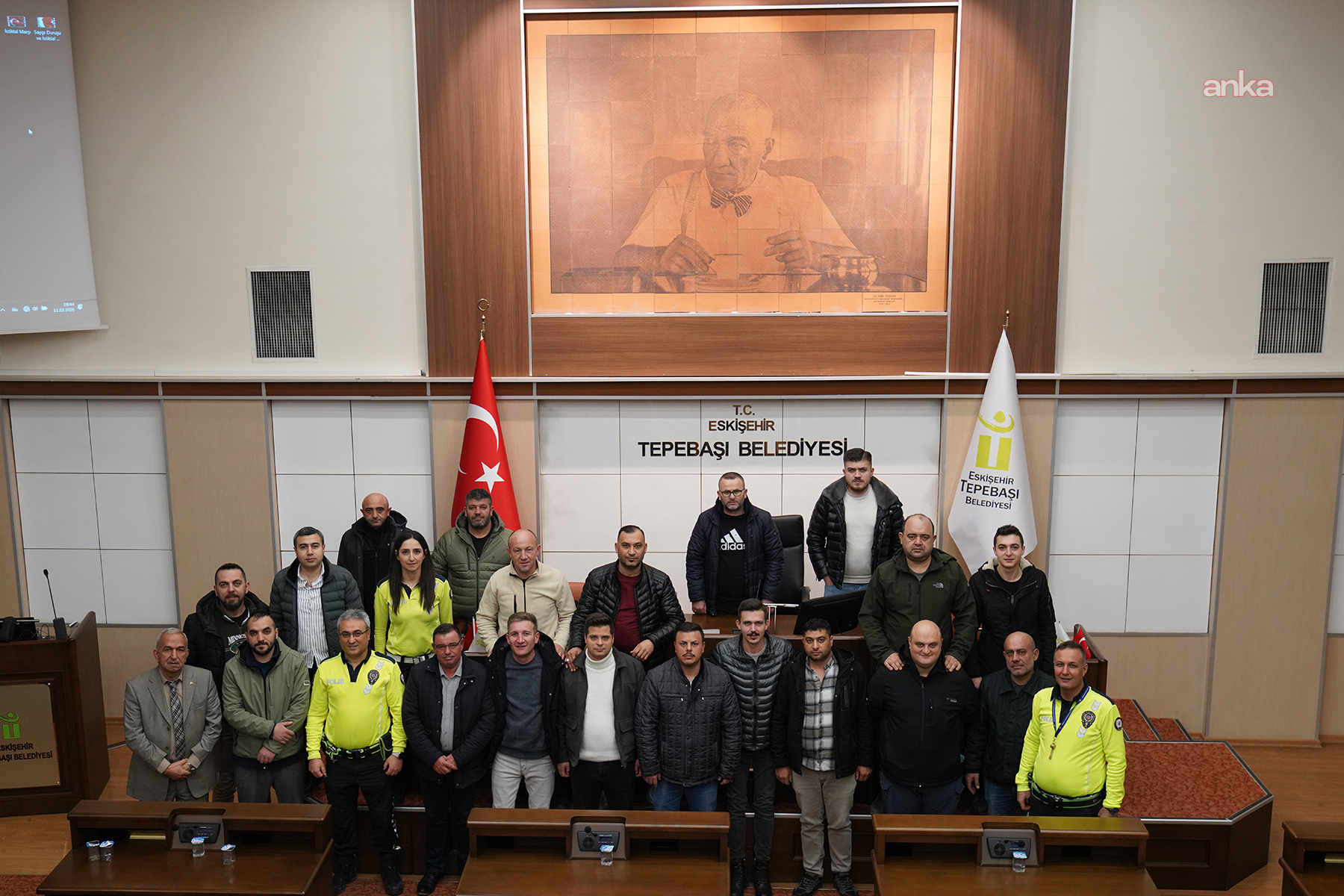 Tepebaşı Belediyesi'nden "Güvenli sürücülük, yol güvenliği ve yaya önceliği” semineri