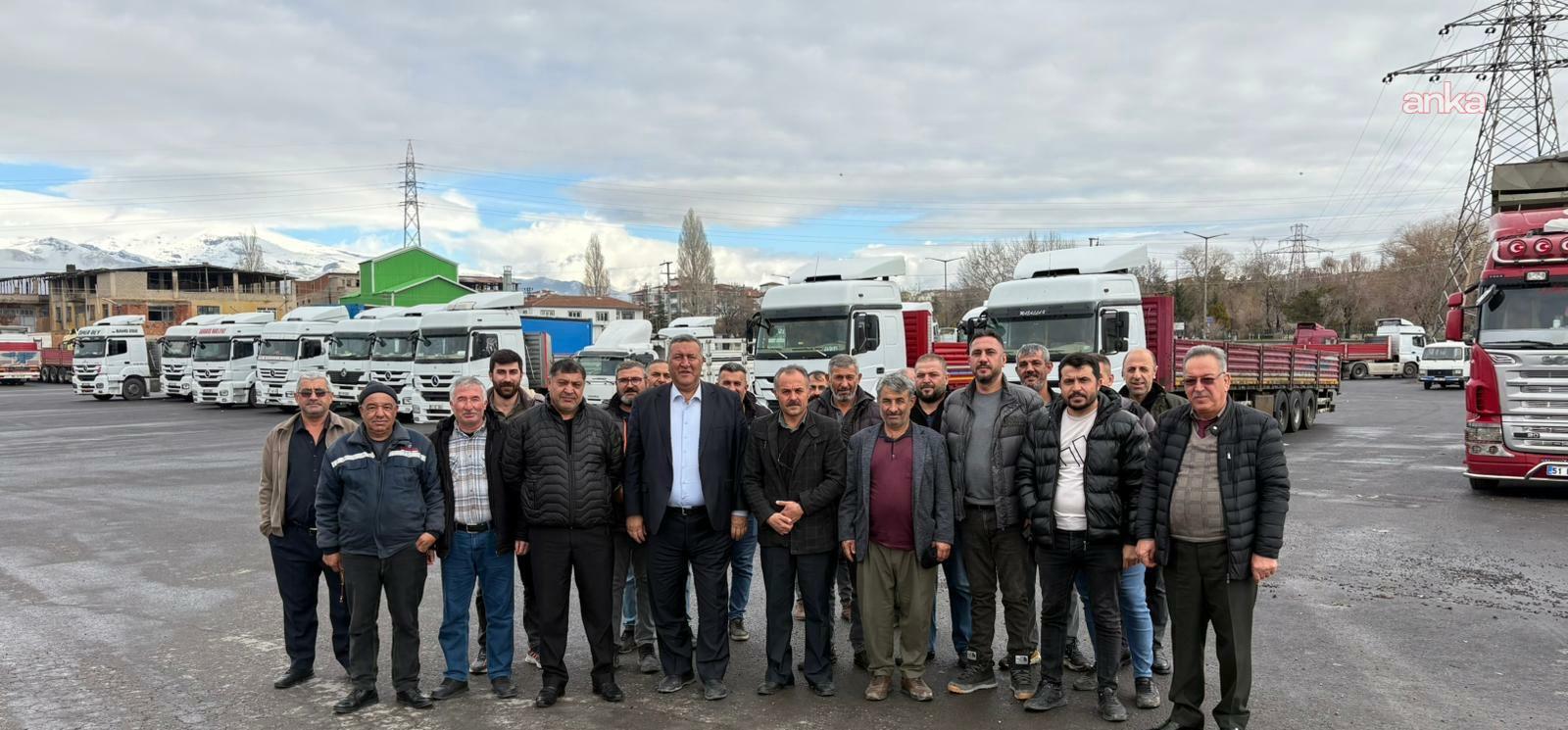 Niğdeli TIR şoförü Süleyman Altun: “Üzerimizdeki vergi yükünün altından kalkmamız mümkün değil”