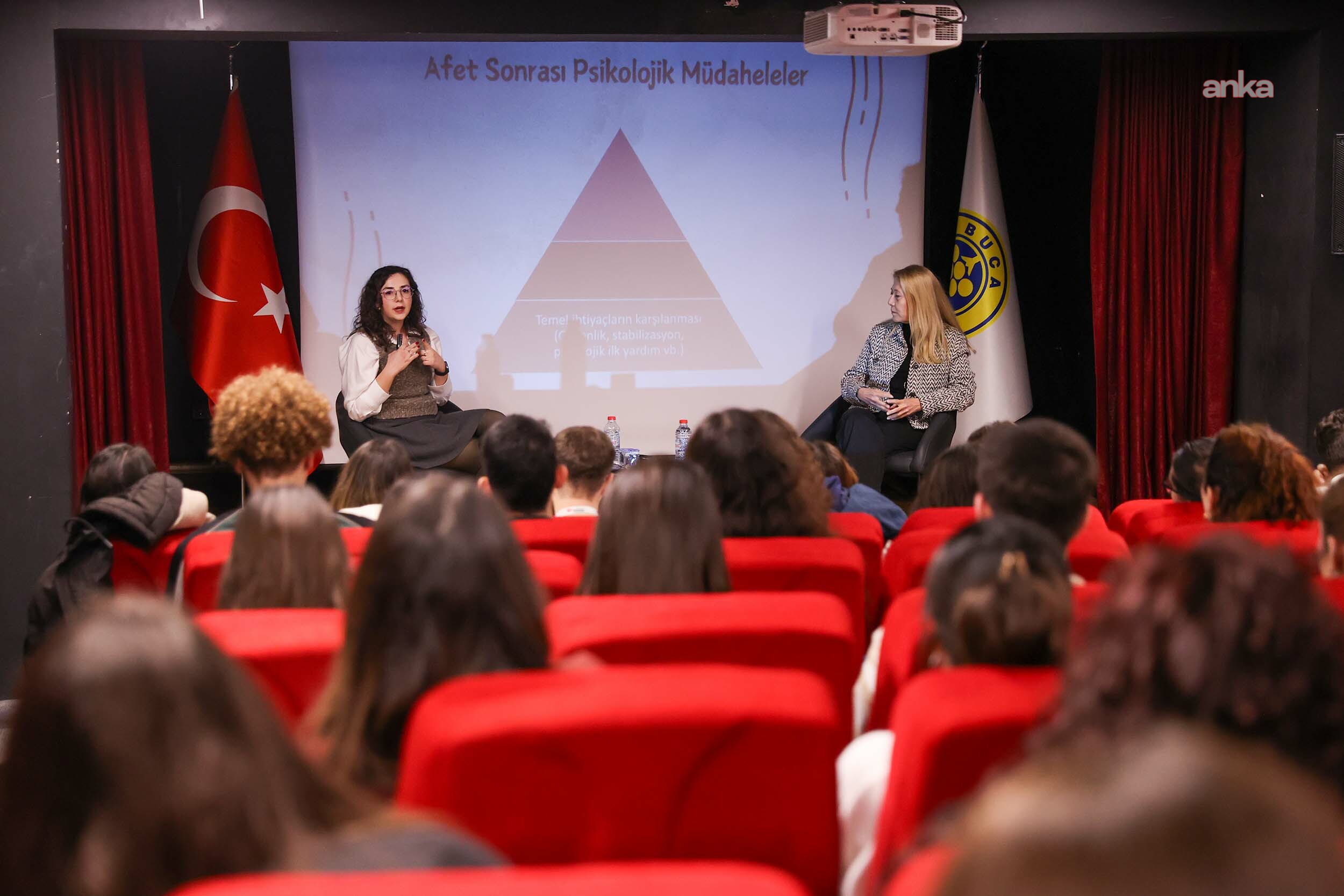 Buca’da geleceğin psikologlarına “afet” semineri