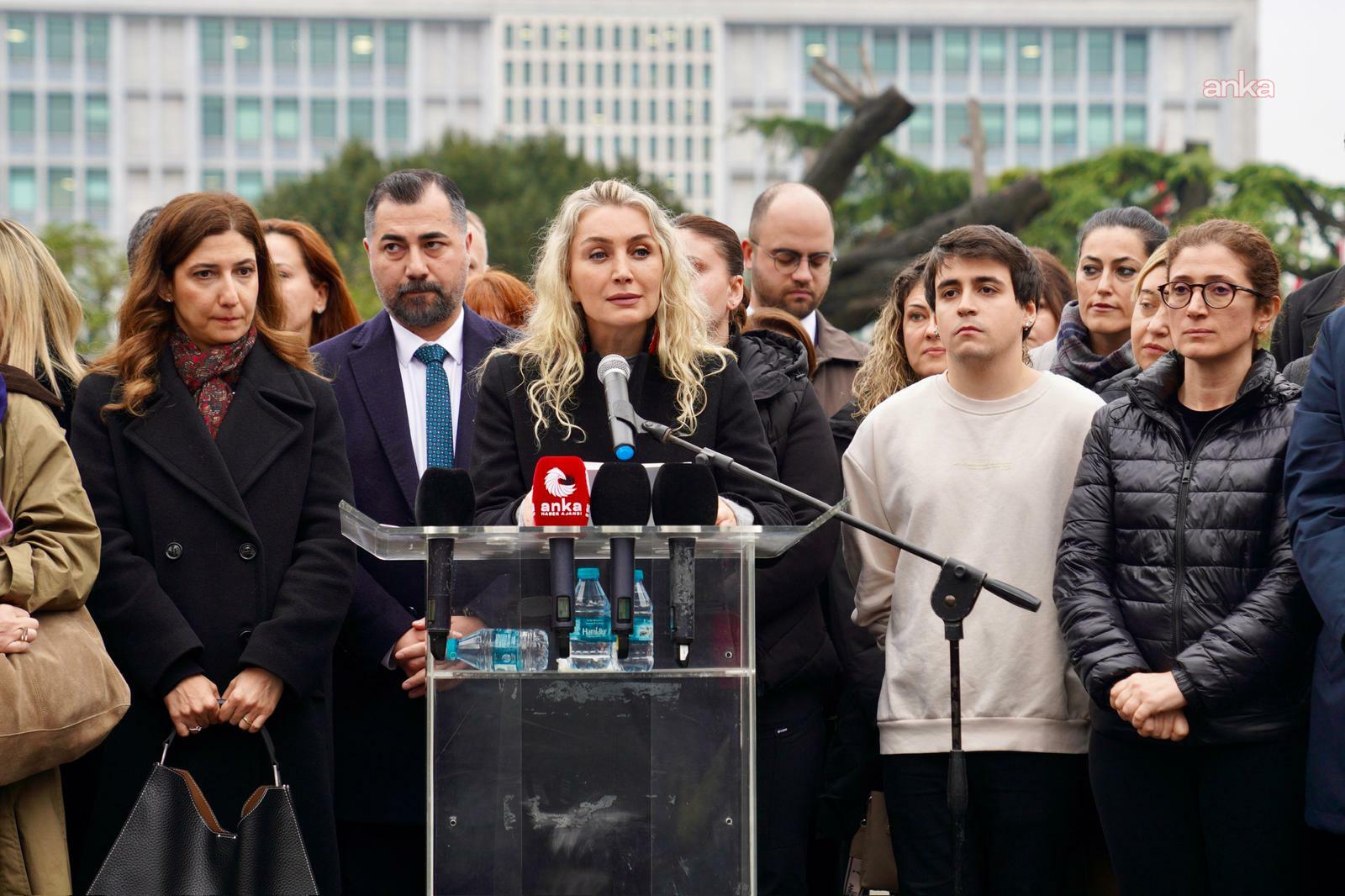 Dilek Kaya İmamoğlu: Bir insanı susturmanın en etkili yolunun, ailesini cezalandırmak olduğunu düşünen bir anlayışla karşı karşıyayız. Savaşların bile yazılı olmayan bir ahlakı vardır; masuma, aileye dokunulmaz