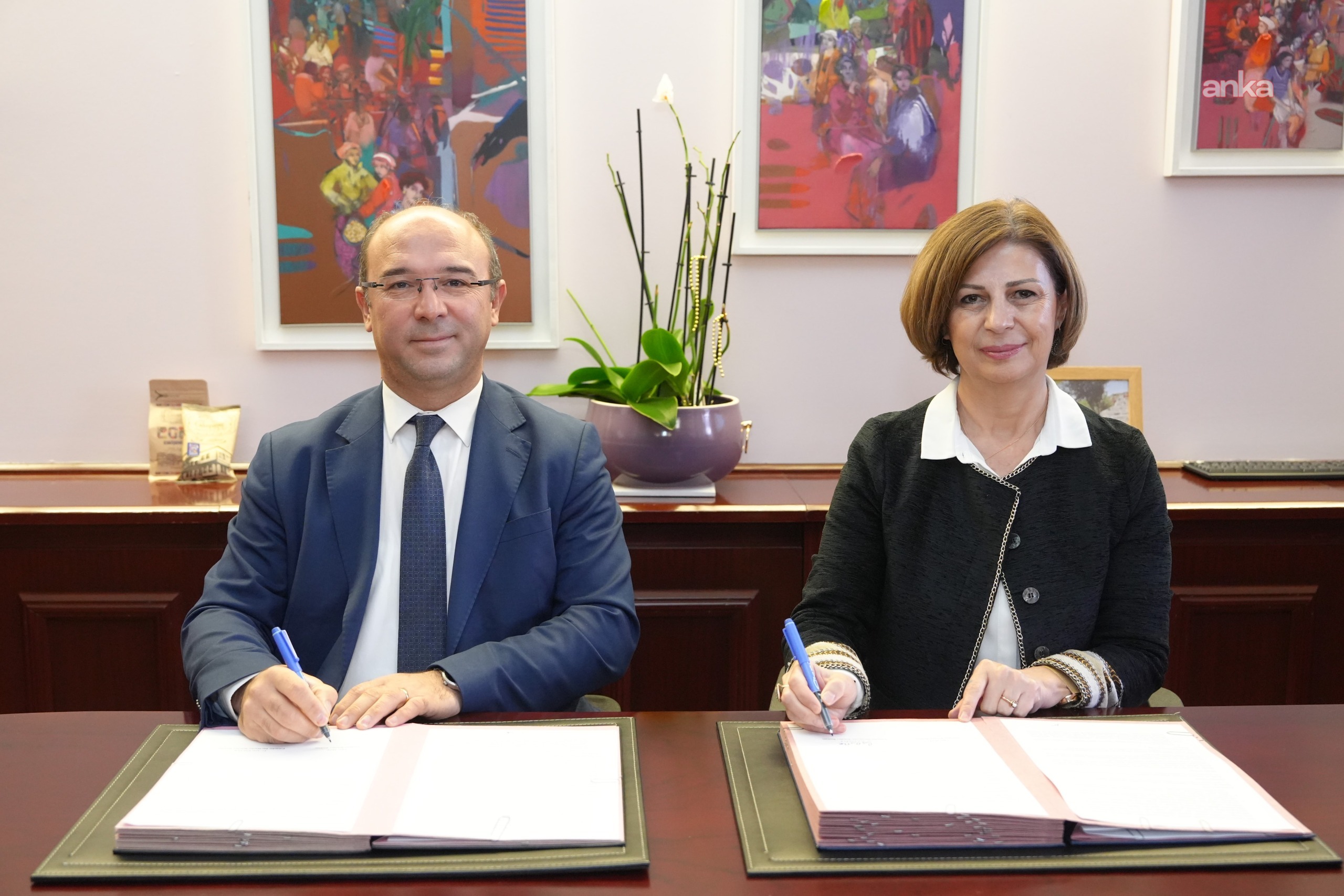 Eskişehir Büyükşehir Belediyesi ile Seyitgazi Belediyesi iş birliğinde "Çiftçi Destekleme ve Eğitim Merkezi" kuruluyor
