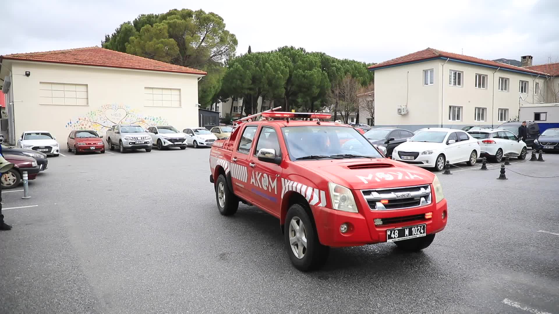 Muğla Büyükşehir Belediyesi'nden afetlere hazırlık için deprem tatbikatı