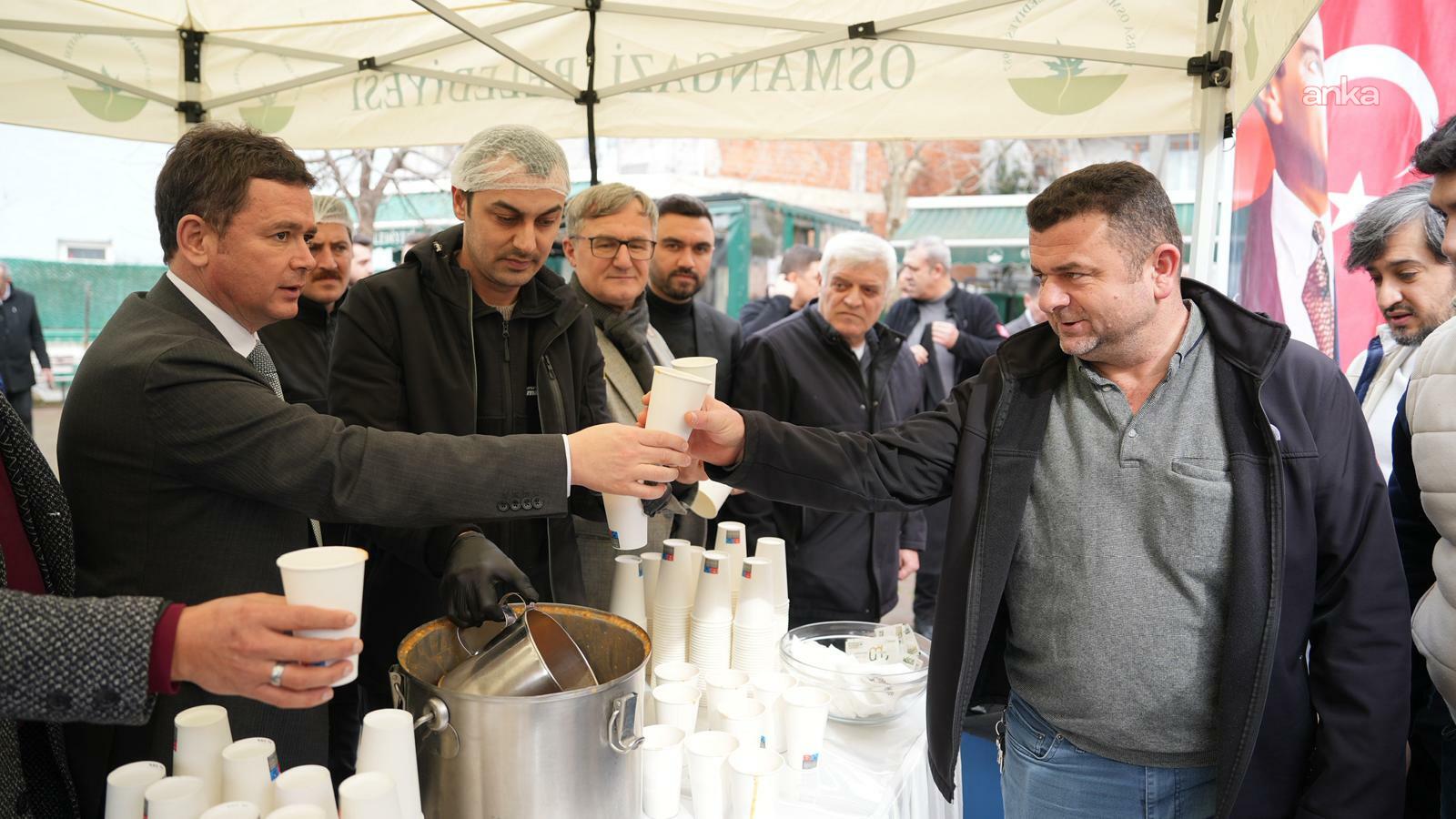 Osmangazi Belediyesi Başkanı Aydın'dan mahalle ziyareti