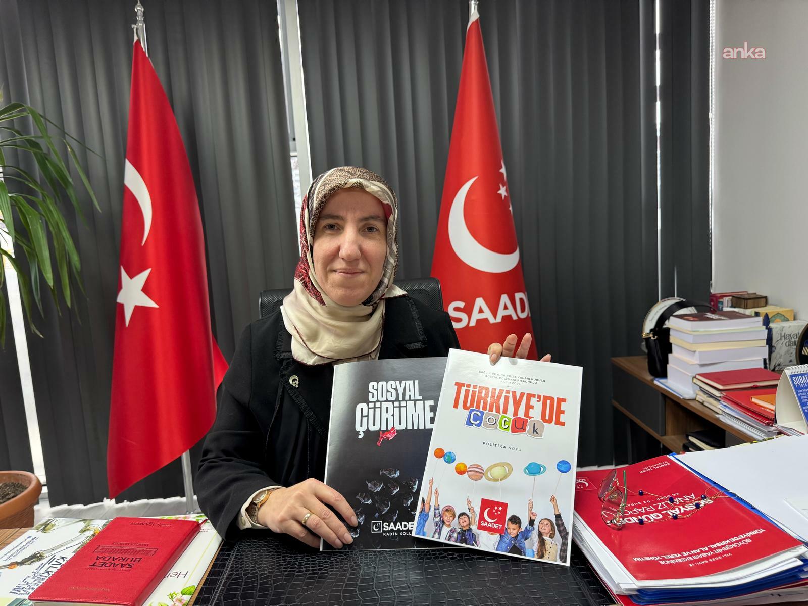 Saadet Partisi Kadın Kolları Başkanı Ekinci: “Bugün toplumdaki şiddetin, çatışmanın ve cinayetlerin artmasının ana nedenlerinden bir tanesi de siyasilerin Meclis’teki kavgalarıdır”