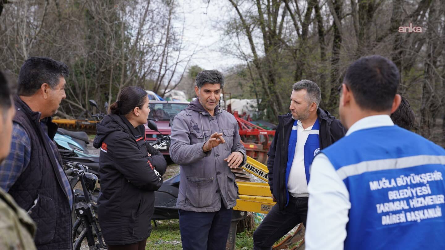Muğla Büyükşehir Belediyesi'nden Köyceğiz’de sel sonrası üreticiye destek