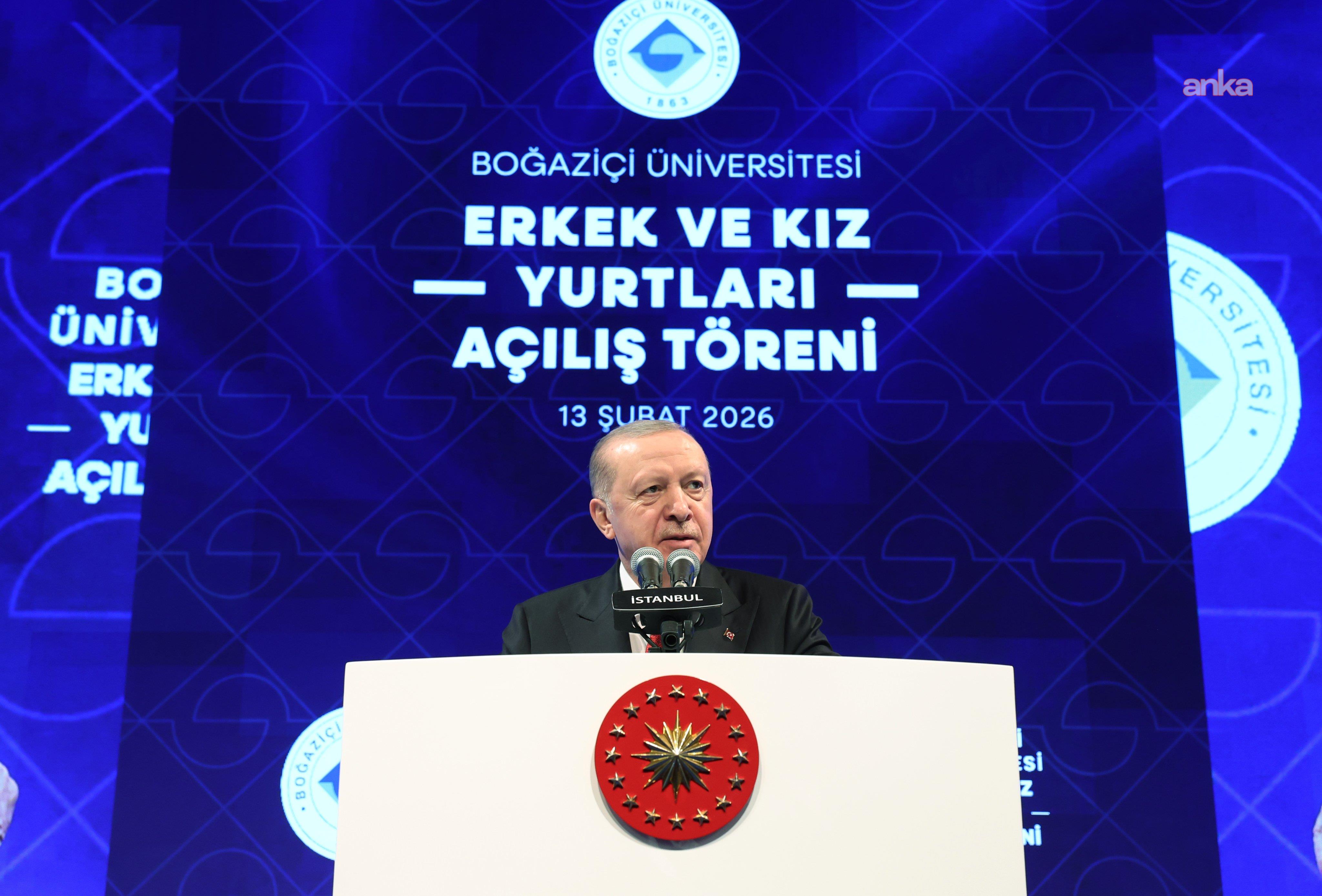 Cumhurbaşkanı Erdoğan: "Üniversiteleri ideolojilerinin arka bahçesi olarak görenler,  imtiyazlarını kaybetmek istemiyor"
