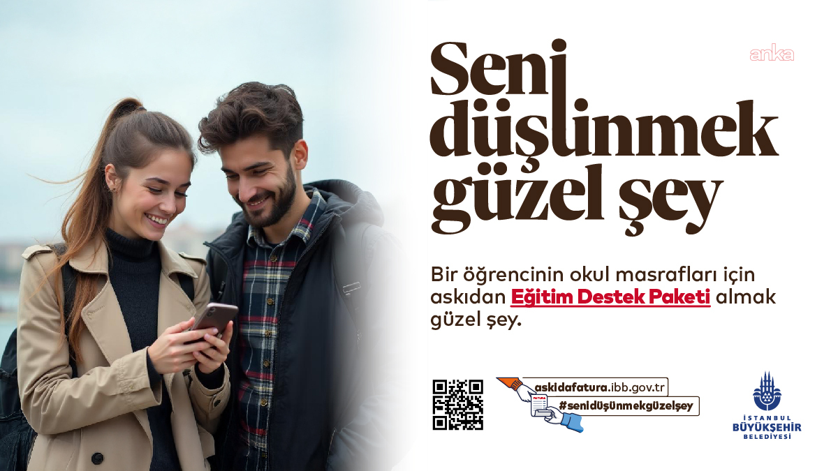 İBB'den Sevgililer Günü için "Seni düşünmek güzel şey" kampanyası