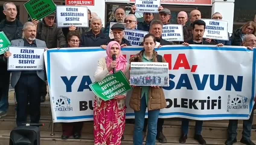 Bursa’da köylülerden Kirazlıyayla’da maden isyanı: Köyümüz bir gece ansızın toprağa gömülecek