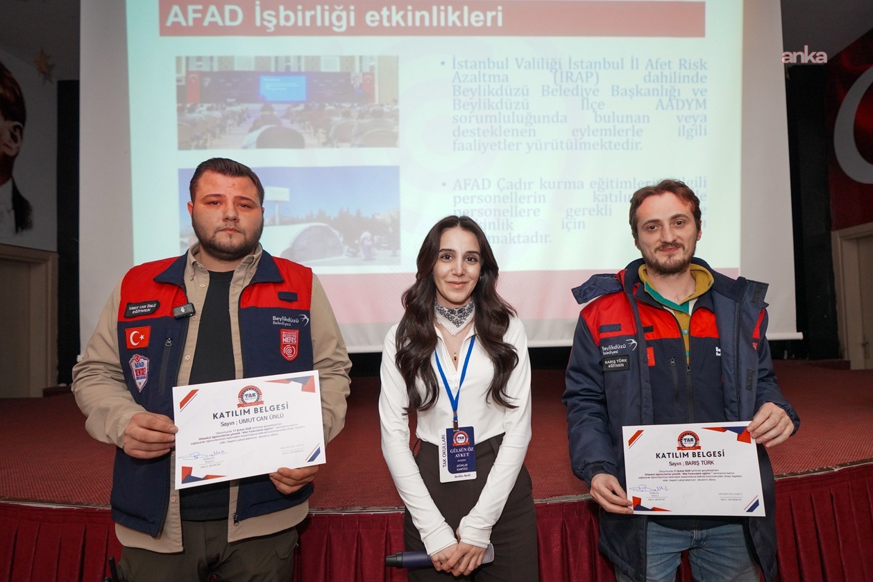 Beylikdüzü Belediyesi’nin afet farkındalık eğitimleri devam ediyor