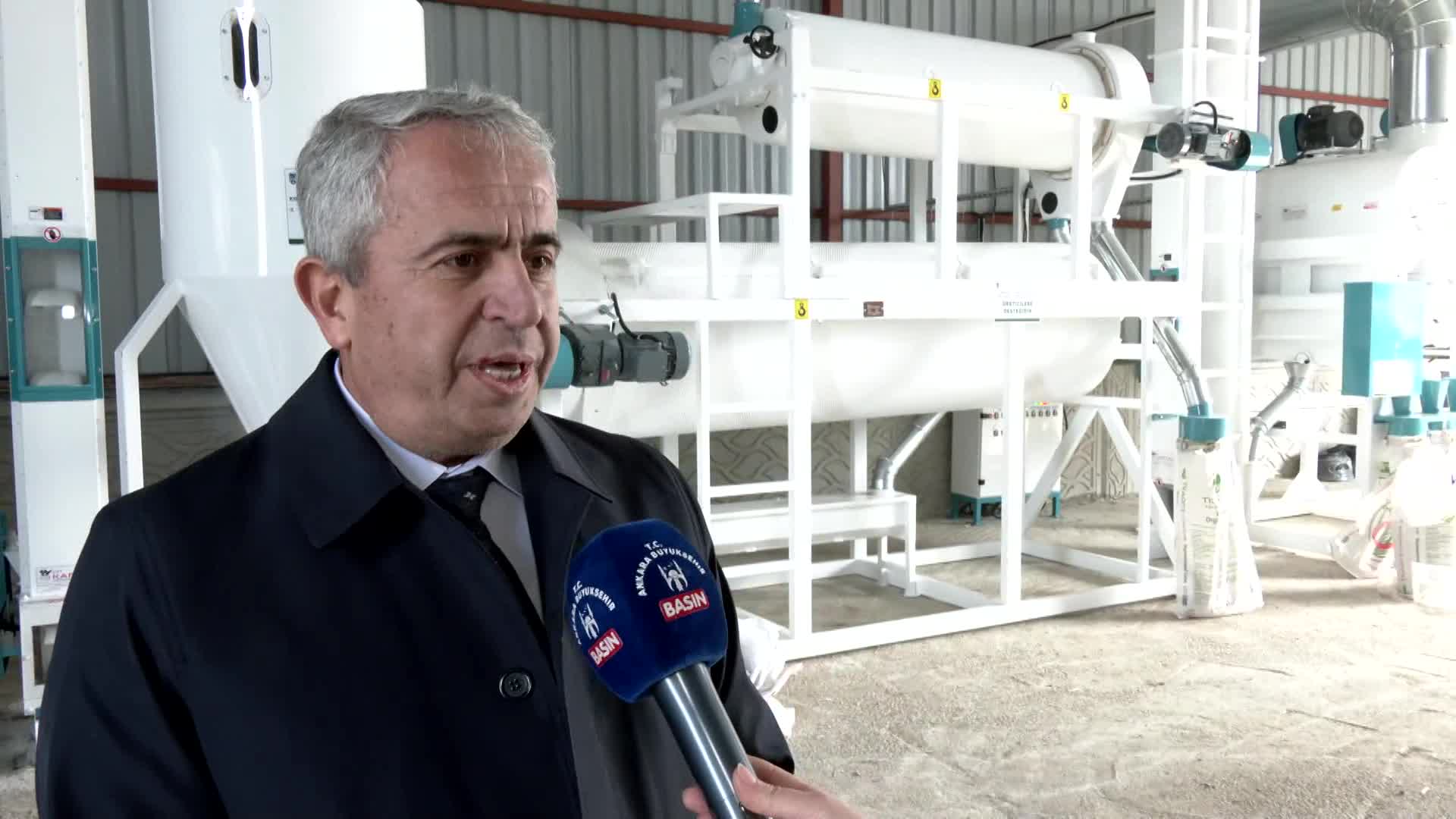 Ankara Büyükşehir Belediyesi'nden Polatlı Uzunbeyli’ye "Tohum Eleme Ve Yem Ezme Tesisi"