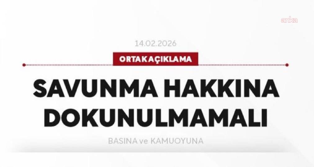 Adalet Bakanı Gürlek'in açıklamalarına 80 barodan ortak tepki: "Savunma hakkına dokunulmamalı"