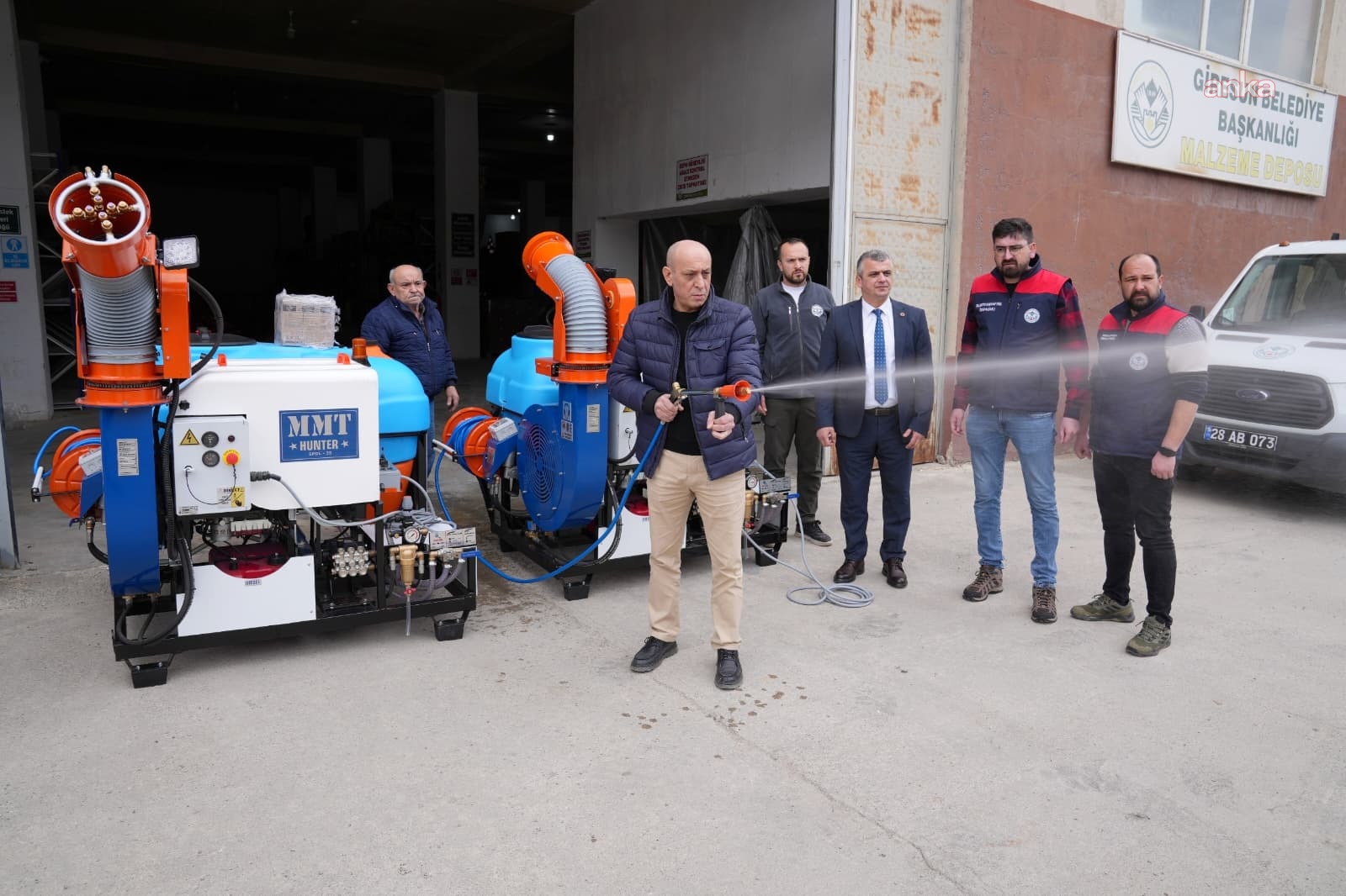 Giresun Belediyesi, vektörel mücadelede envanterini güçlendiriyor