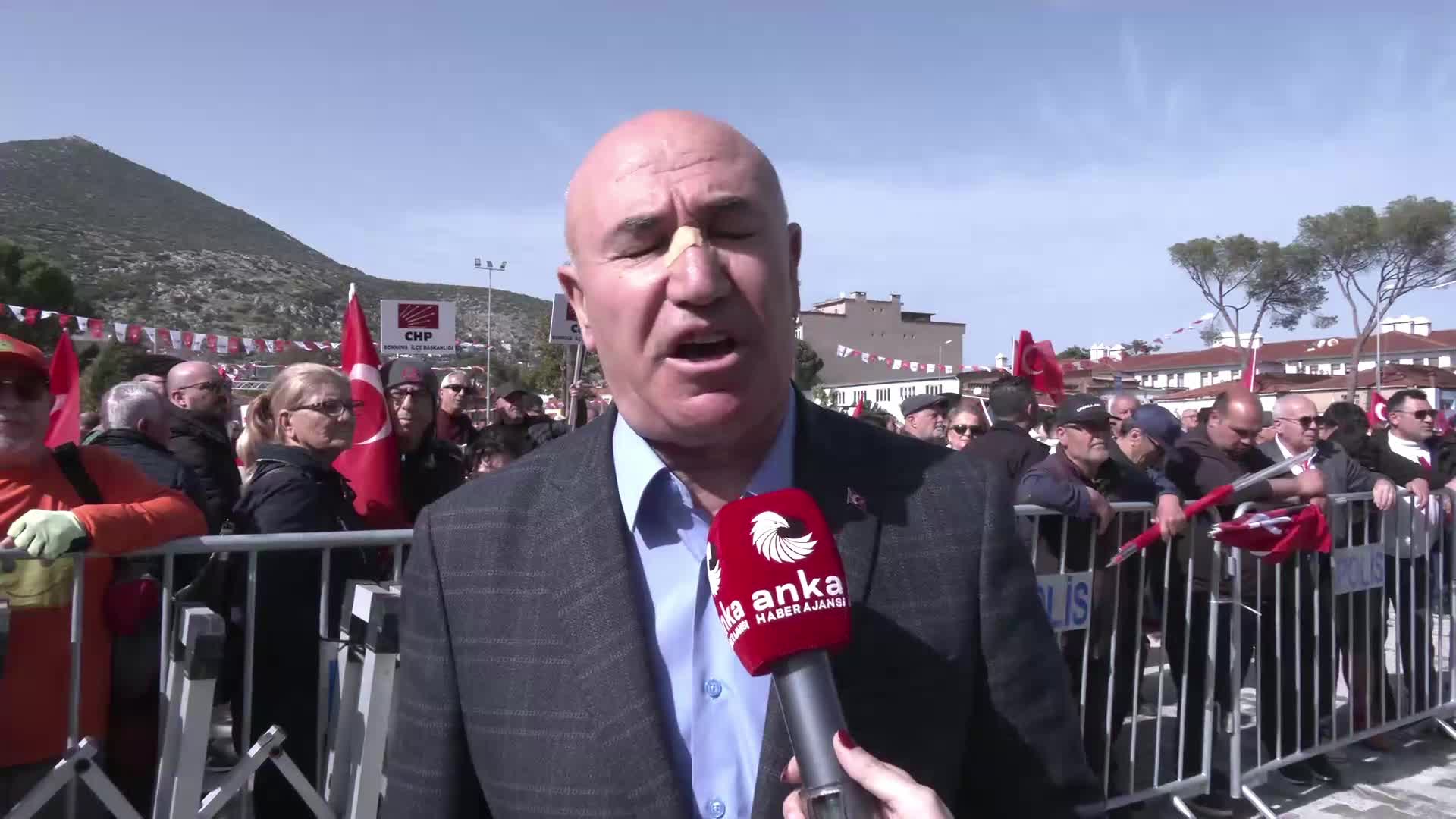 CHP’nin Milas'ta "Millet İradesine Sahip Çıkıyor" mitingi… Mahmut Tanal: "Bir zeytin dalının kesilmesi demek, toplumun geleceğinin yok edilmesi demek"