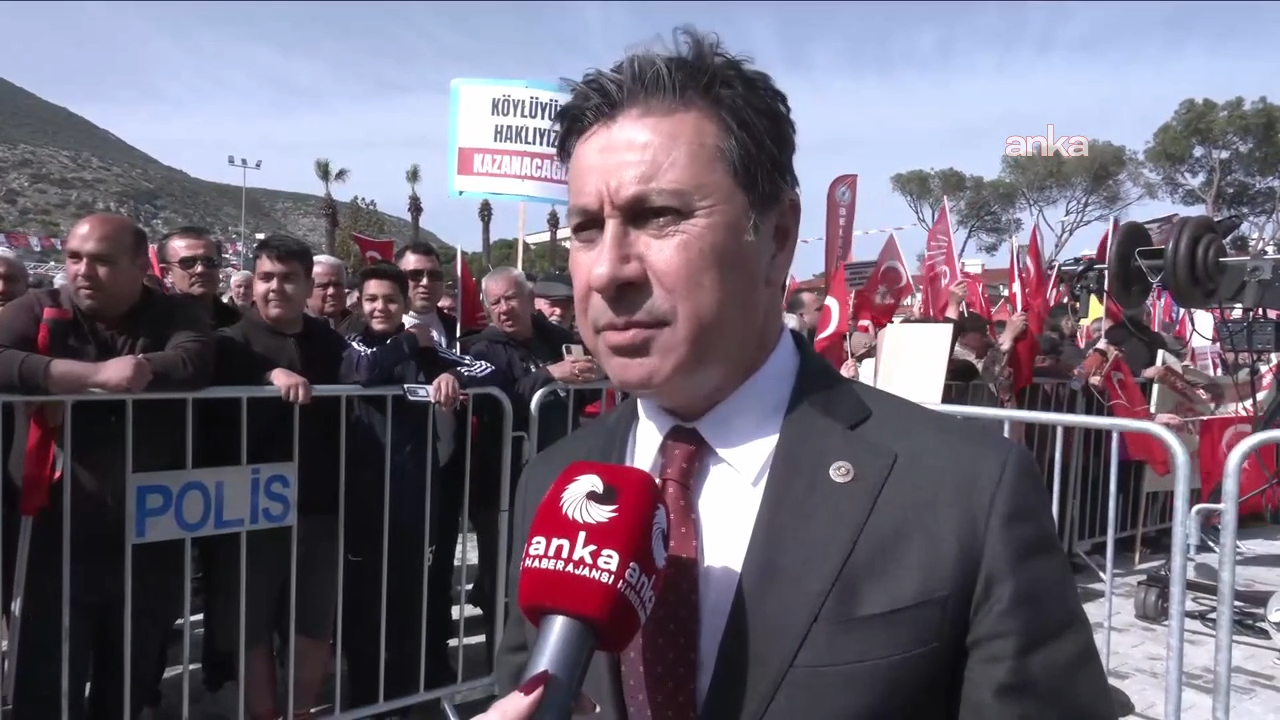 CHP’nin Milas'ta "Millet İradesine Sahip Çıkıyor" mitingi… Ahmet Aras: "Demokrasi güçleri ve çevreciler burada"