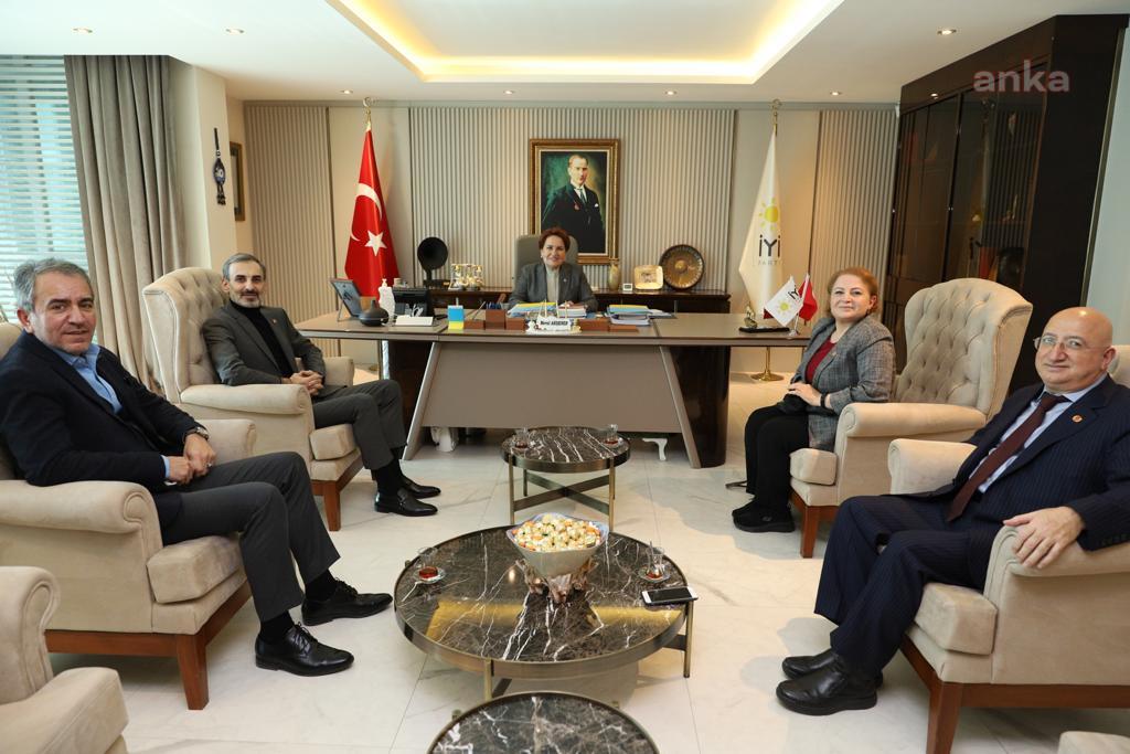 AKŞENER, TÜRKİYE GAZETECİLER CEMİYETİ YÖNETİCİLERİ İLE GÖRÜŞTÜ