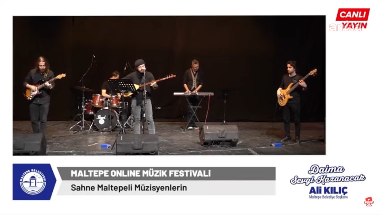 MALTEPE BELEDİYESİ'NDEN ONLINE MÜZİK FESTİVALİ