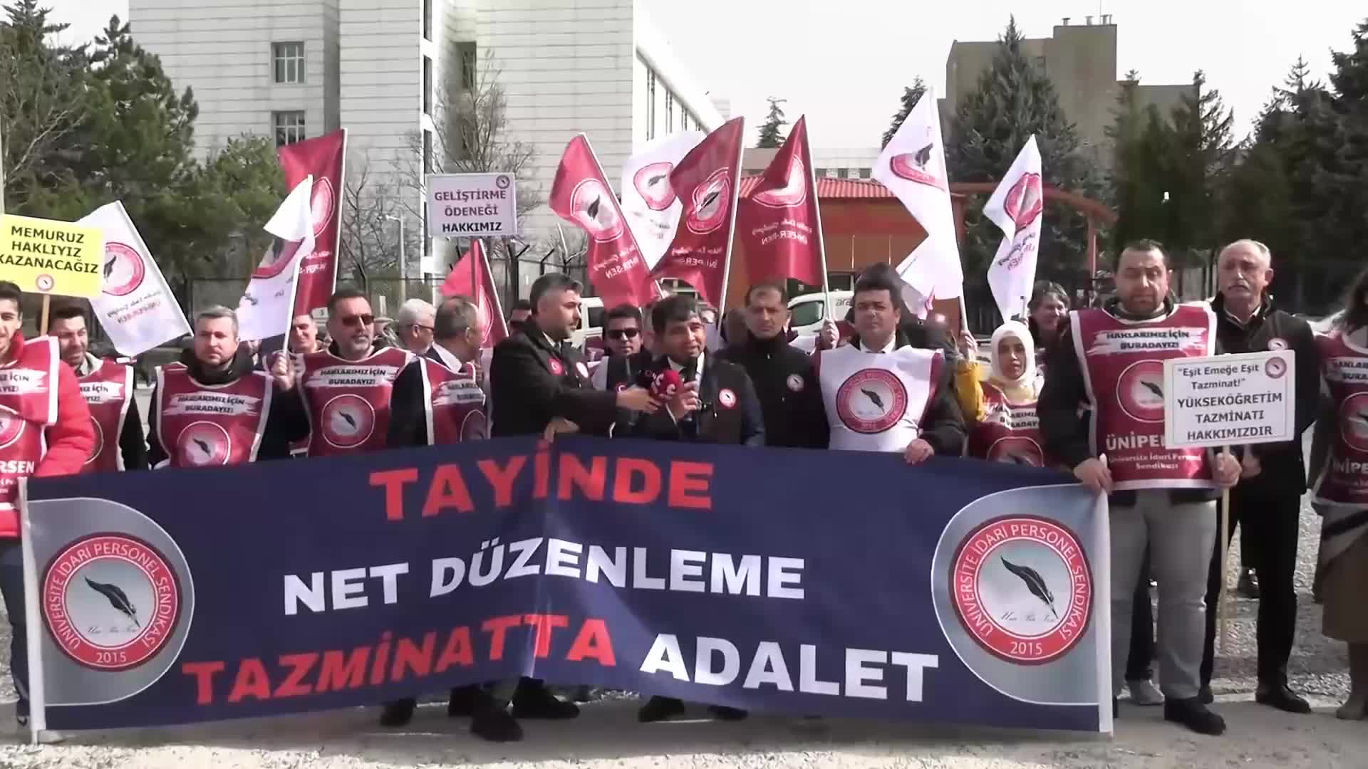 ÜNİPERSEN Başkanı Güzel: “Tayin sisteminin kurulması için mücadelemizi sürdüreceğiz”