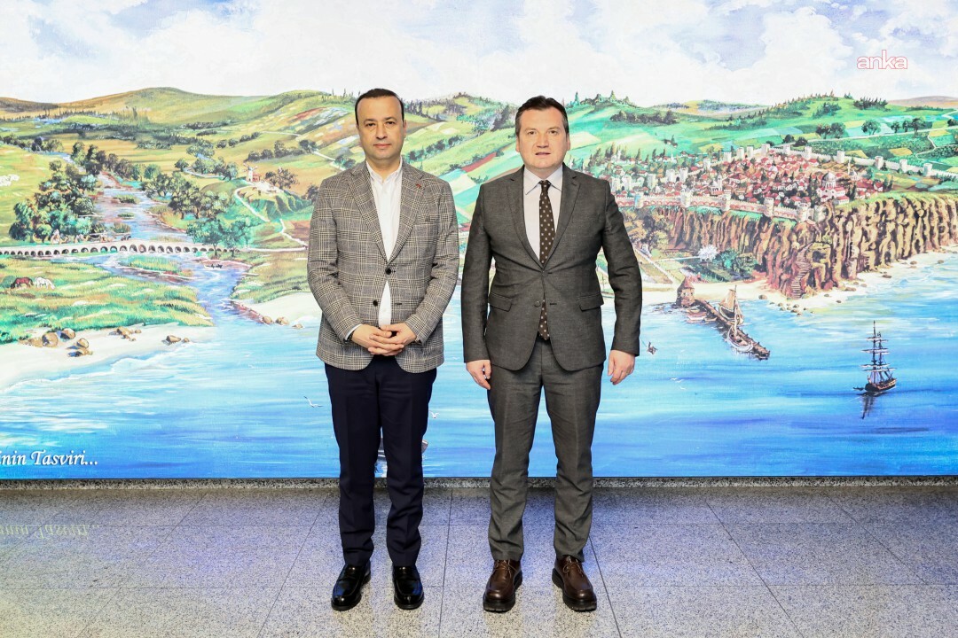 Silivri Belediye Başkanı Balcıoğlu, İBB Genel Sekreteri Demir’i ağırladı