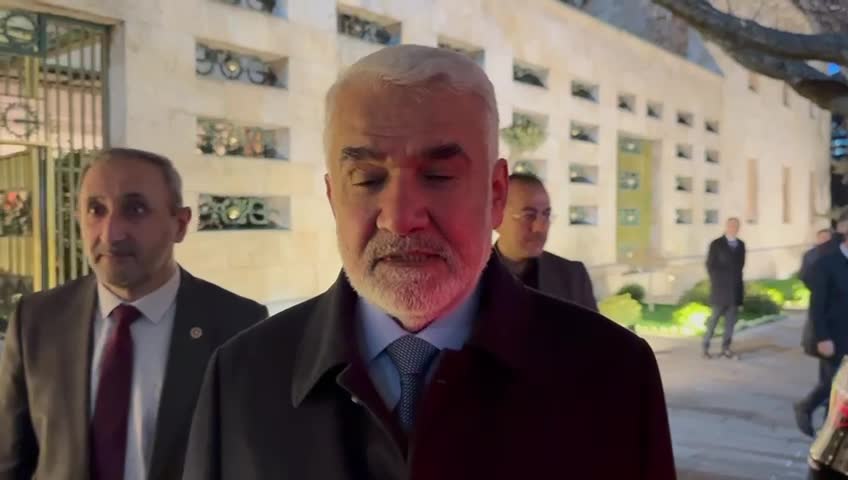 HÜDAPAR Genel Başkanı Yapıcıoğlu, TBMM Başkanı Kurtulmuş'u ziyaret etti... "Raporla ilgili uzlaşma büyük oranda oldu"