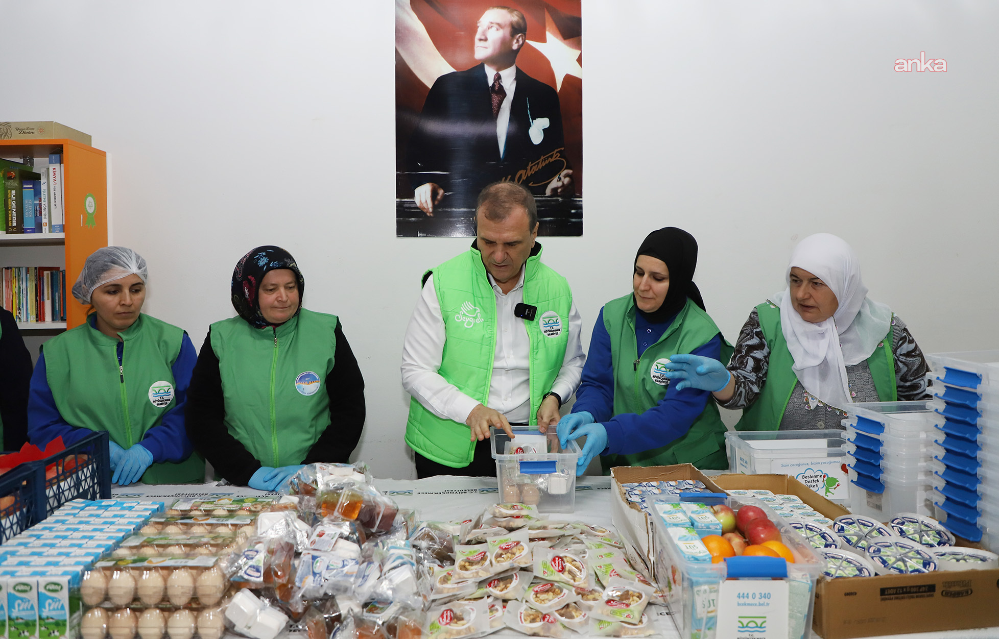 Büyükçekmece Belediyesi’nin “Beslenme Destek Paketi” projesi bu yıl da devam ediyor