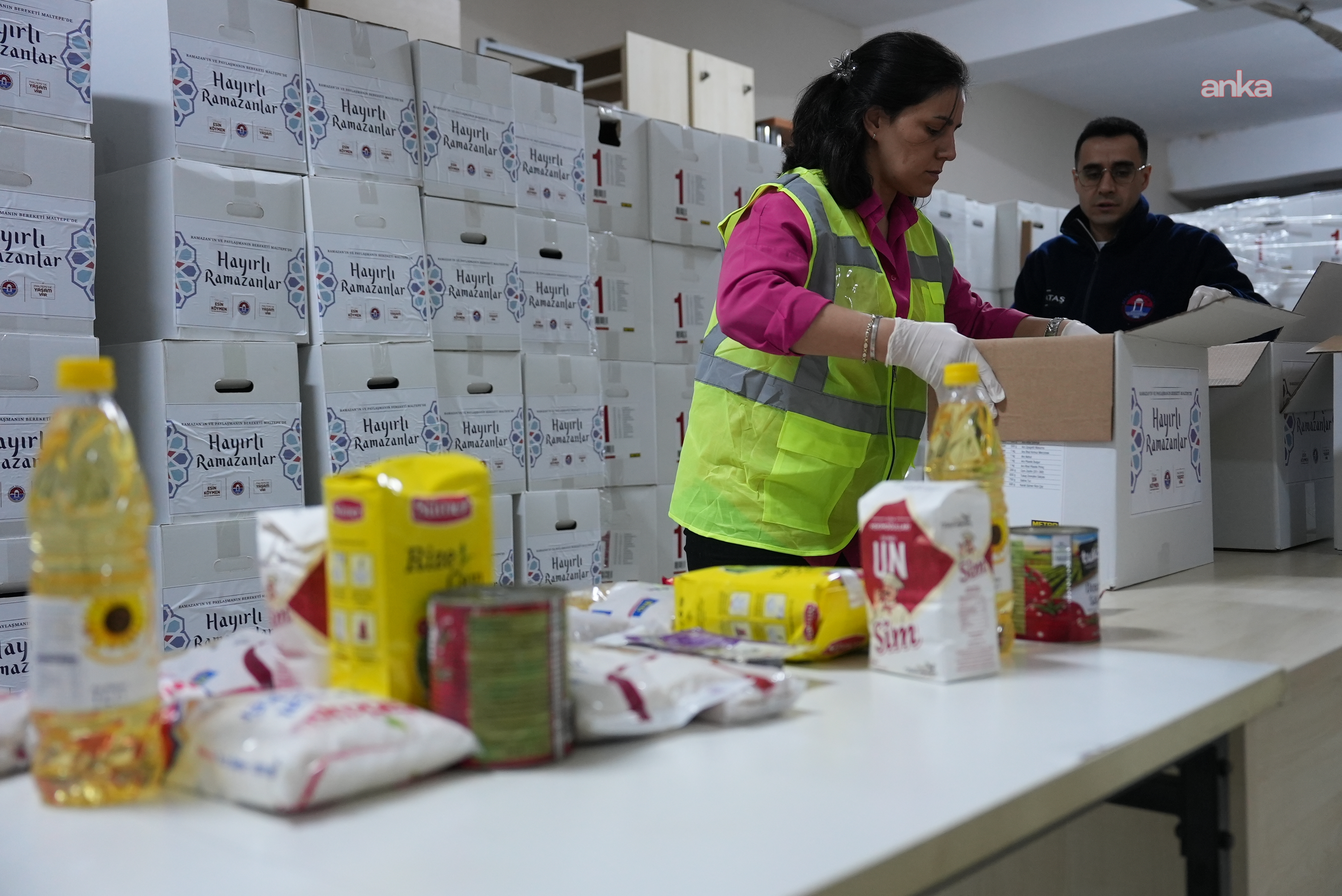 Maltepe’de ramazan sofraları dayanışmayla kuruluyor