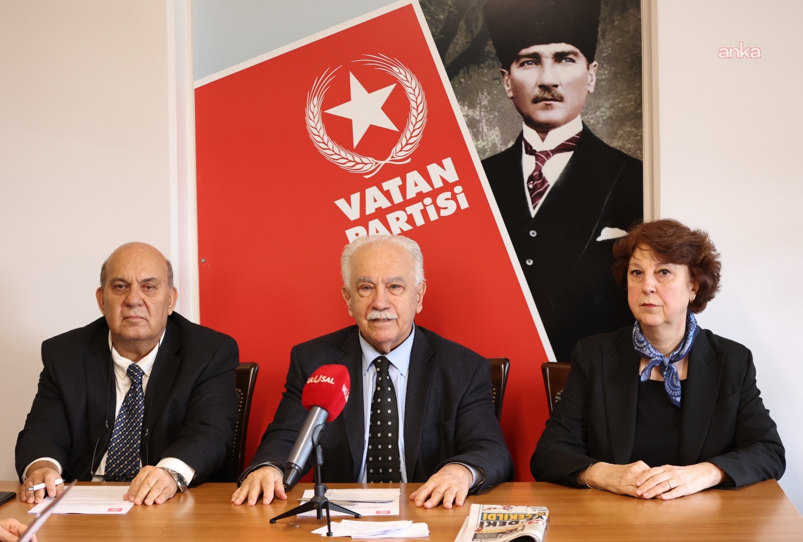Vatan Partisi Genel Başkanı Perinçek “Kaynak Kanunu” önerisini açıkladı