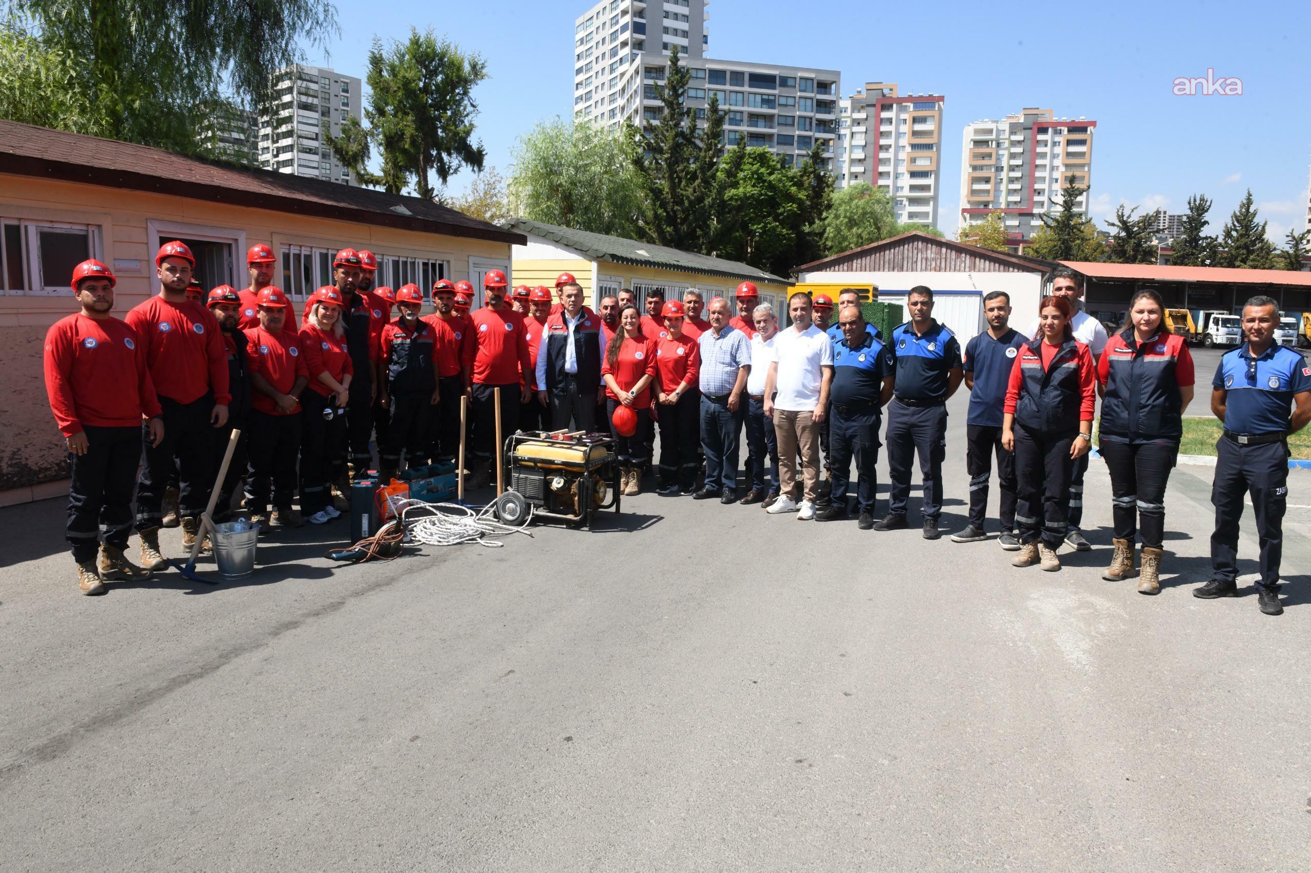 Yenişehir Belediyesi ekipleri, kuvvetli yağış uyarısının ardından önlemleri artırdı