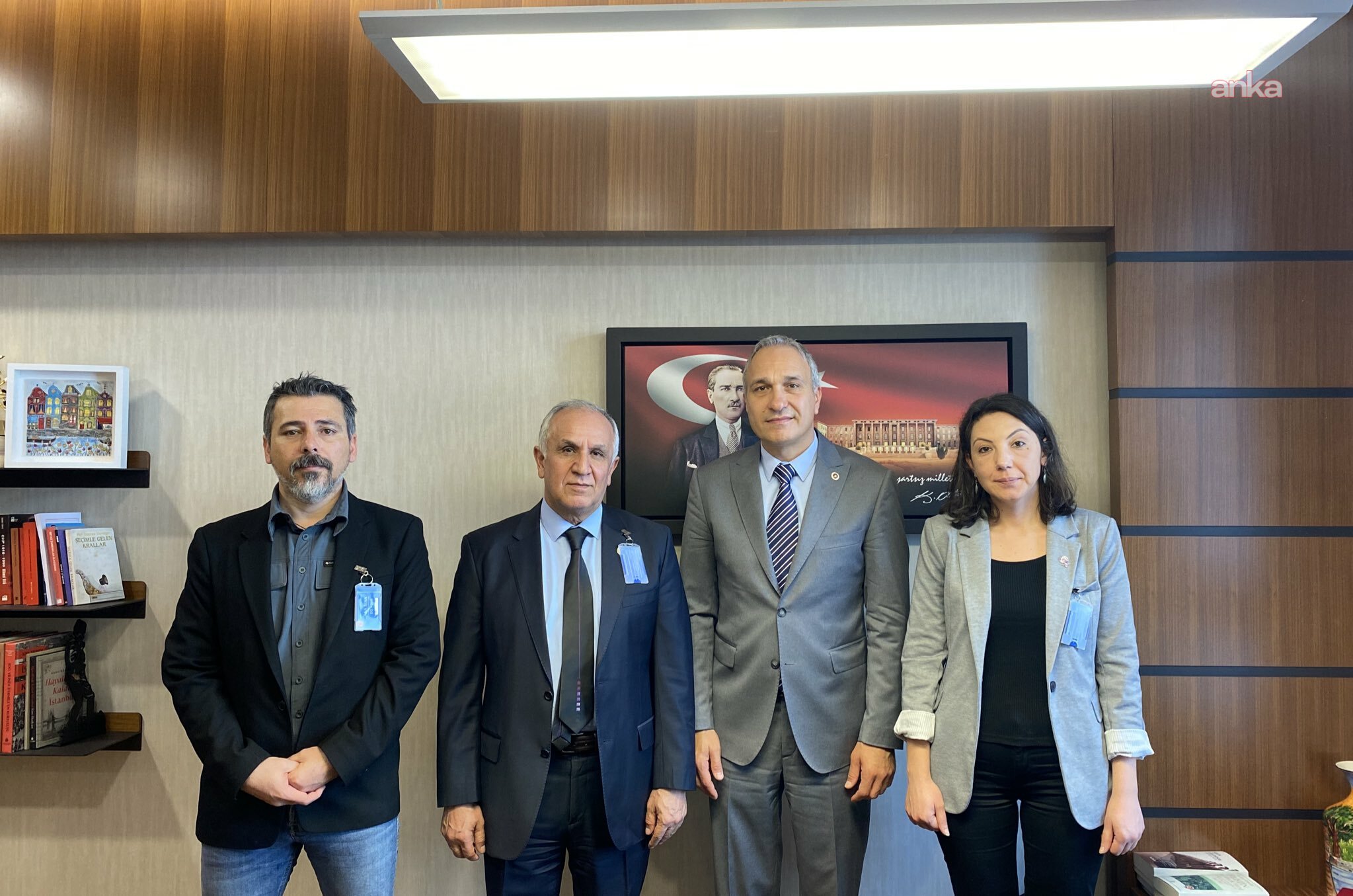 Eğitim-Sen’den CHP’li Özçağdaş’a ziyaret: “Laik, bilimsel, nitelikli, eşit ve kamusal eğitim için dayanışmayı büyütmeye devam edeceğiz”