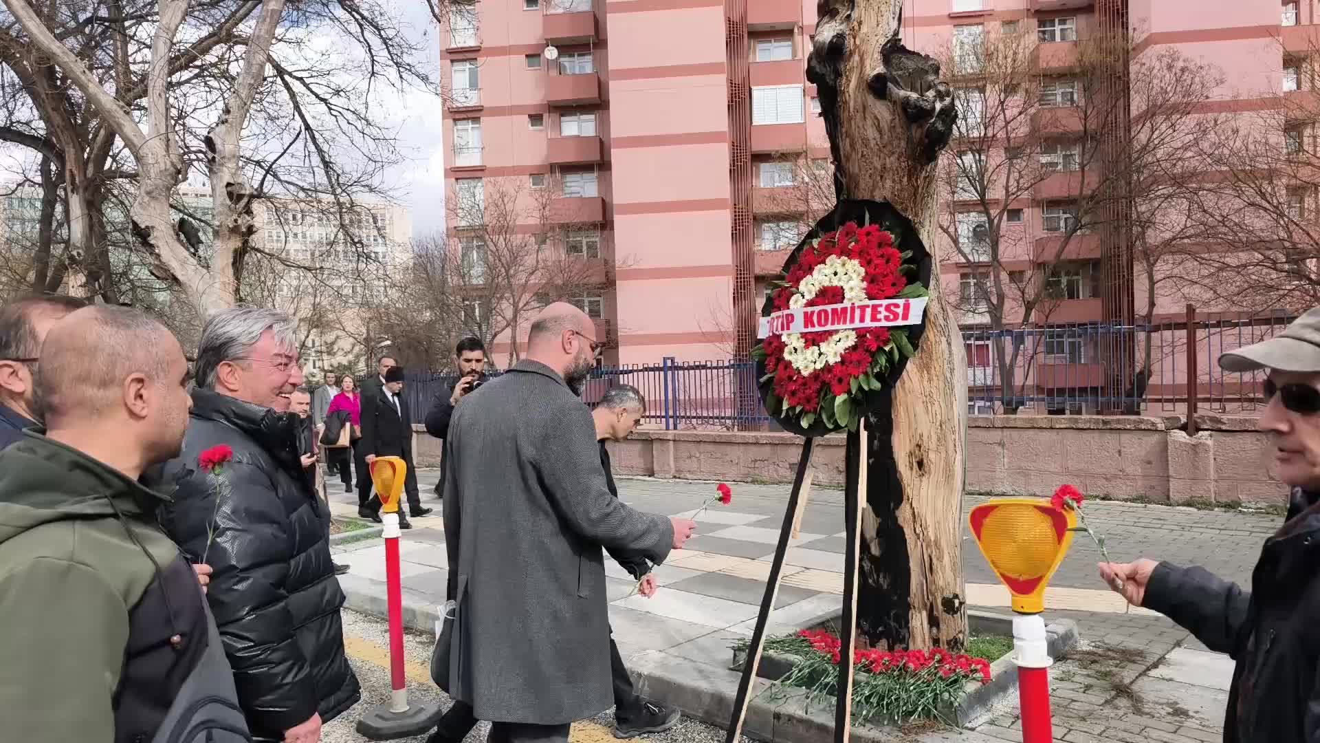 ASİM-SEN, Merasim Sokak'taki terör saldırısında hayatını kaybedenleri andı