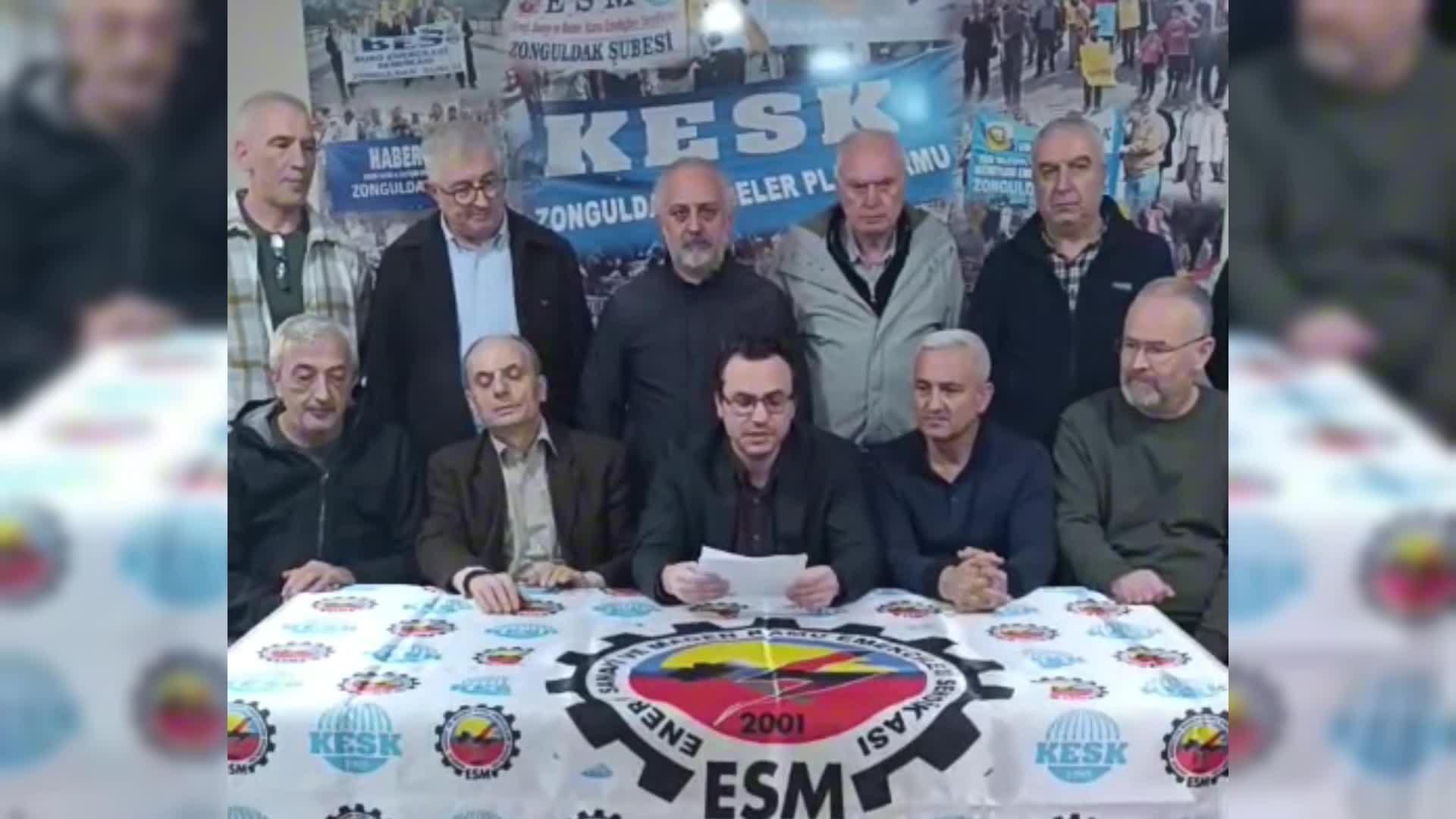 KESK'ten Zonguldak'taki maden göçüğüne sert tepki: "İşçi sağlığı ve güvenliği maliyet unsuru olarak görülmemeli"