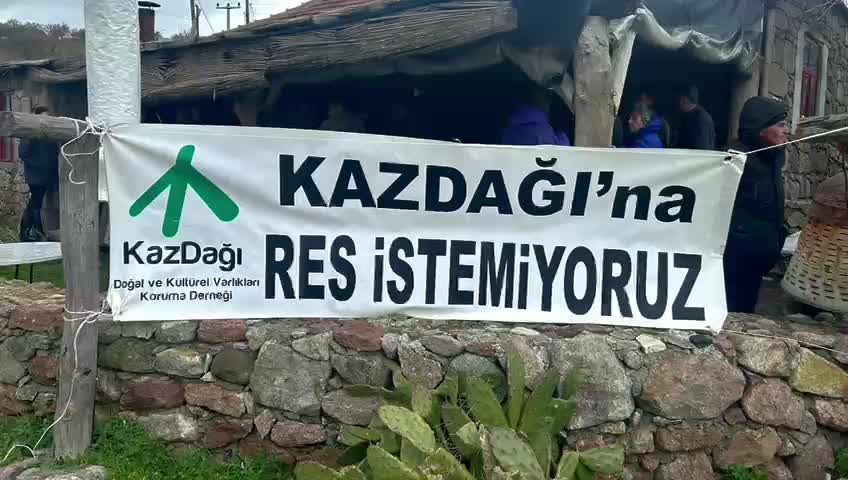 Çanakkale’de Ilgardere RES projesi kapasite artırımı için keşif yapılmasına bölge halkından tepki: "Artık sabrımız kalmadı"