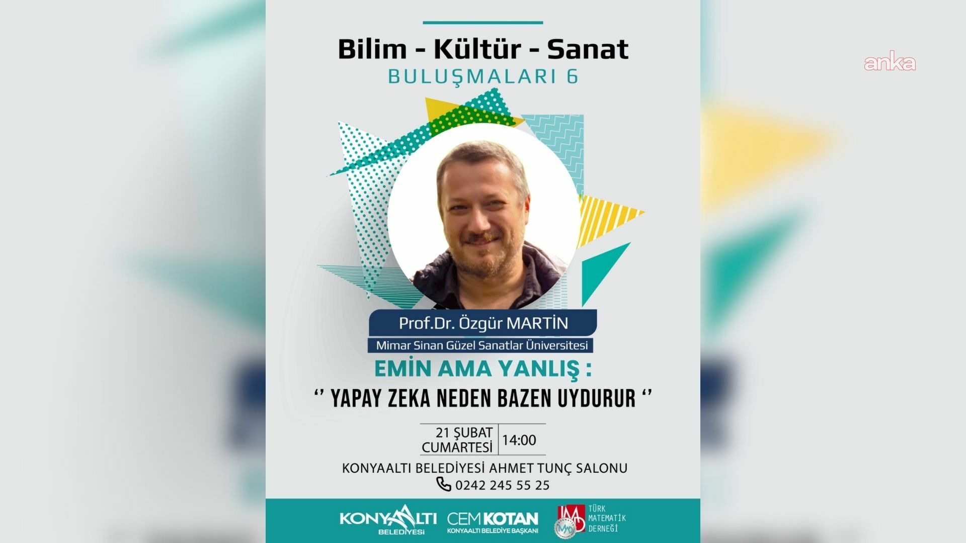 Konyaaltı’nda "yapay zeka" konuşulacak